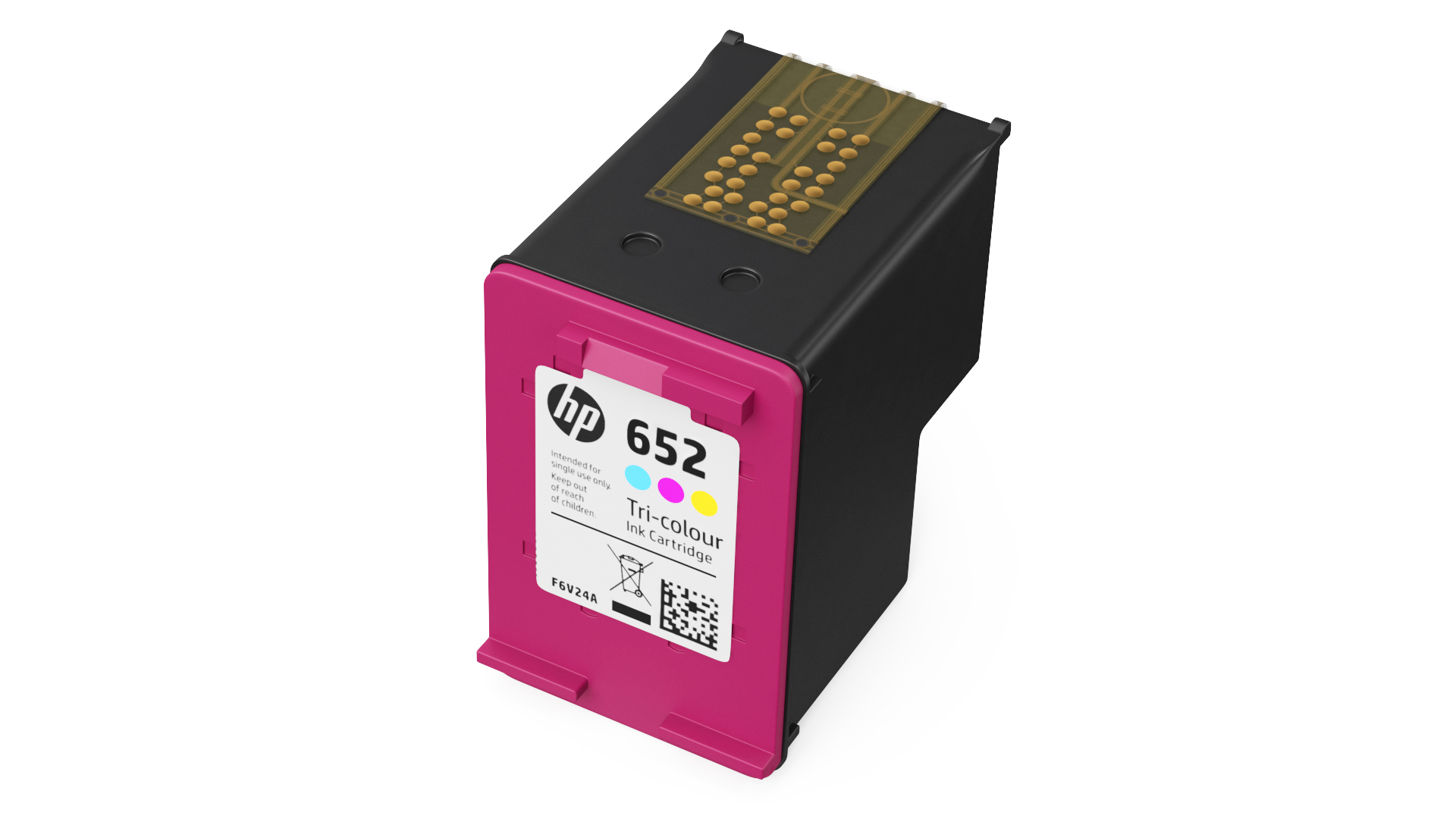 Ink Cartridge Hp 652 Tricolor 3D model