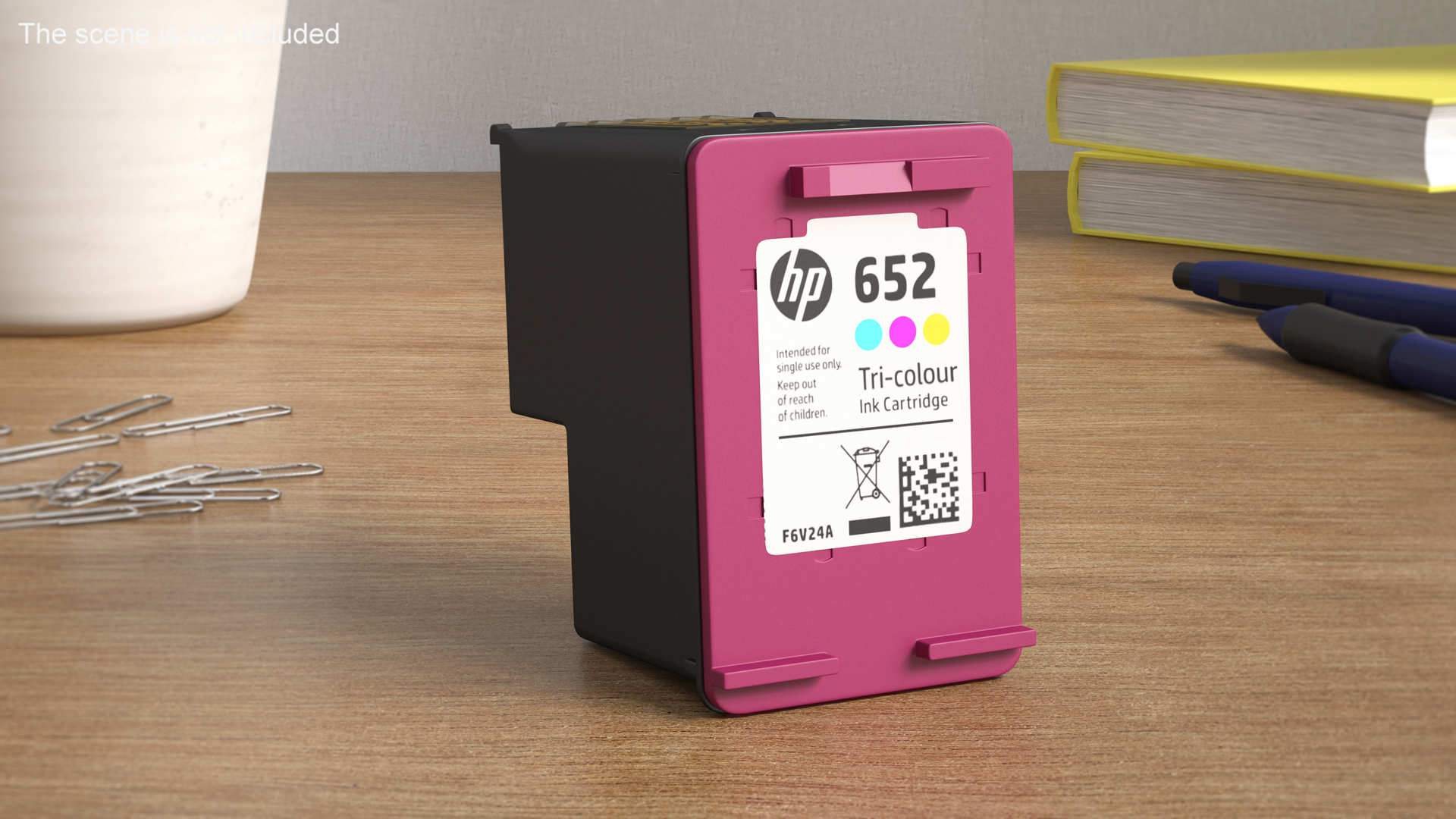 Ink Cartridge Hp 652 Tricolor 3D model