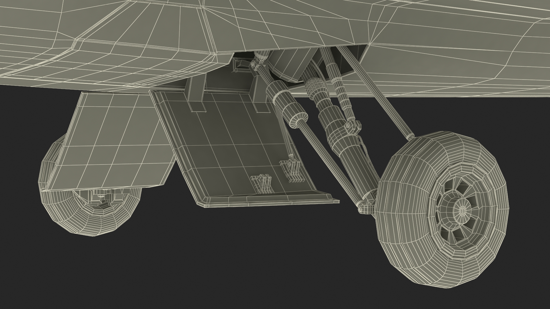 3D Jet Powered UAV EADS Barracuda Rigged for Cinema 4D