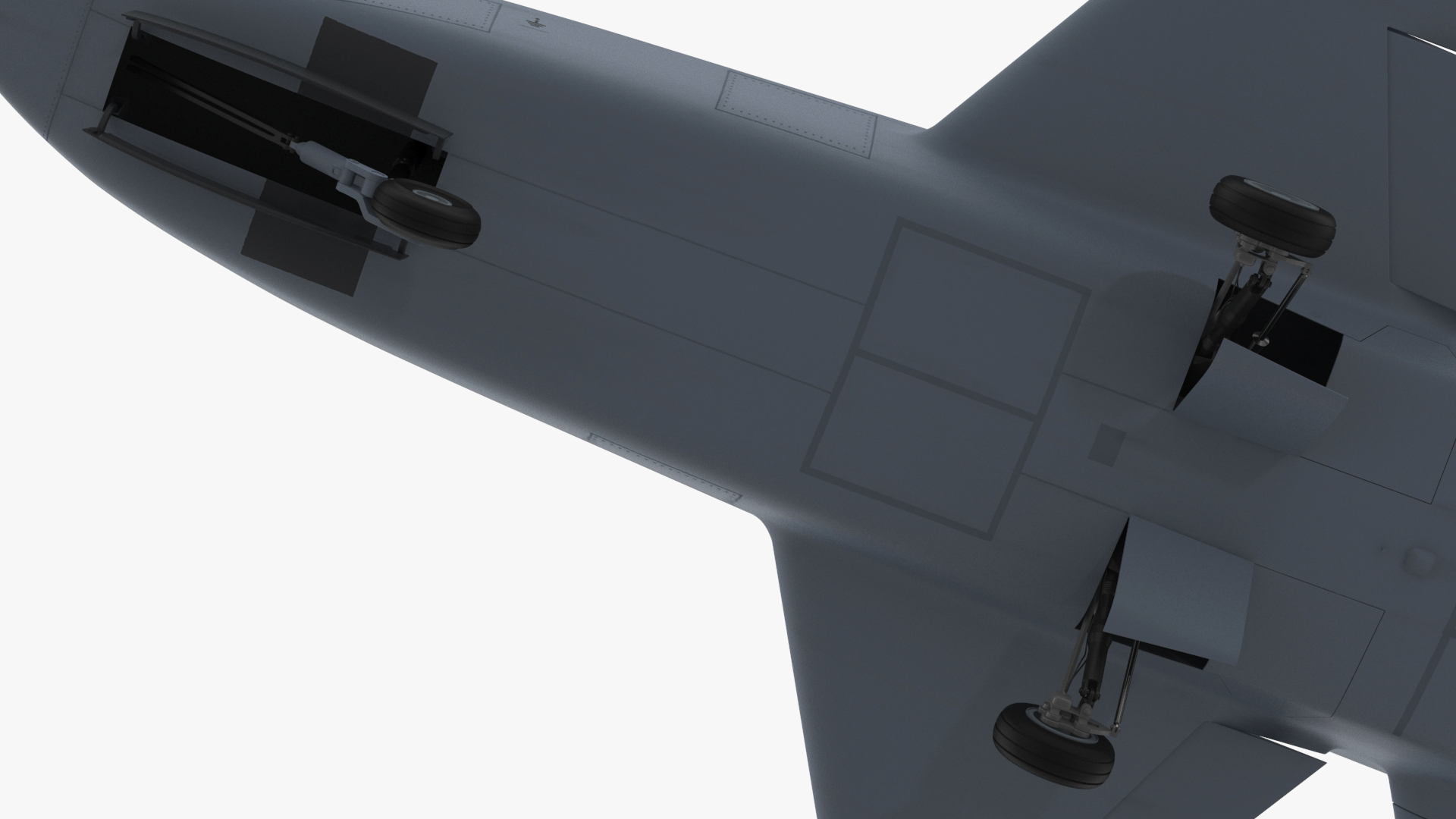 3D Jet Powered UAV EADS Barracuda Rigged for Cinema 4D