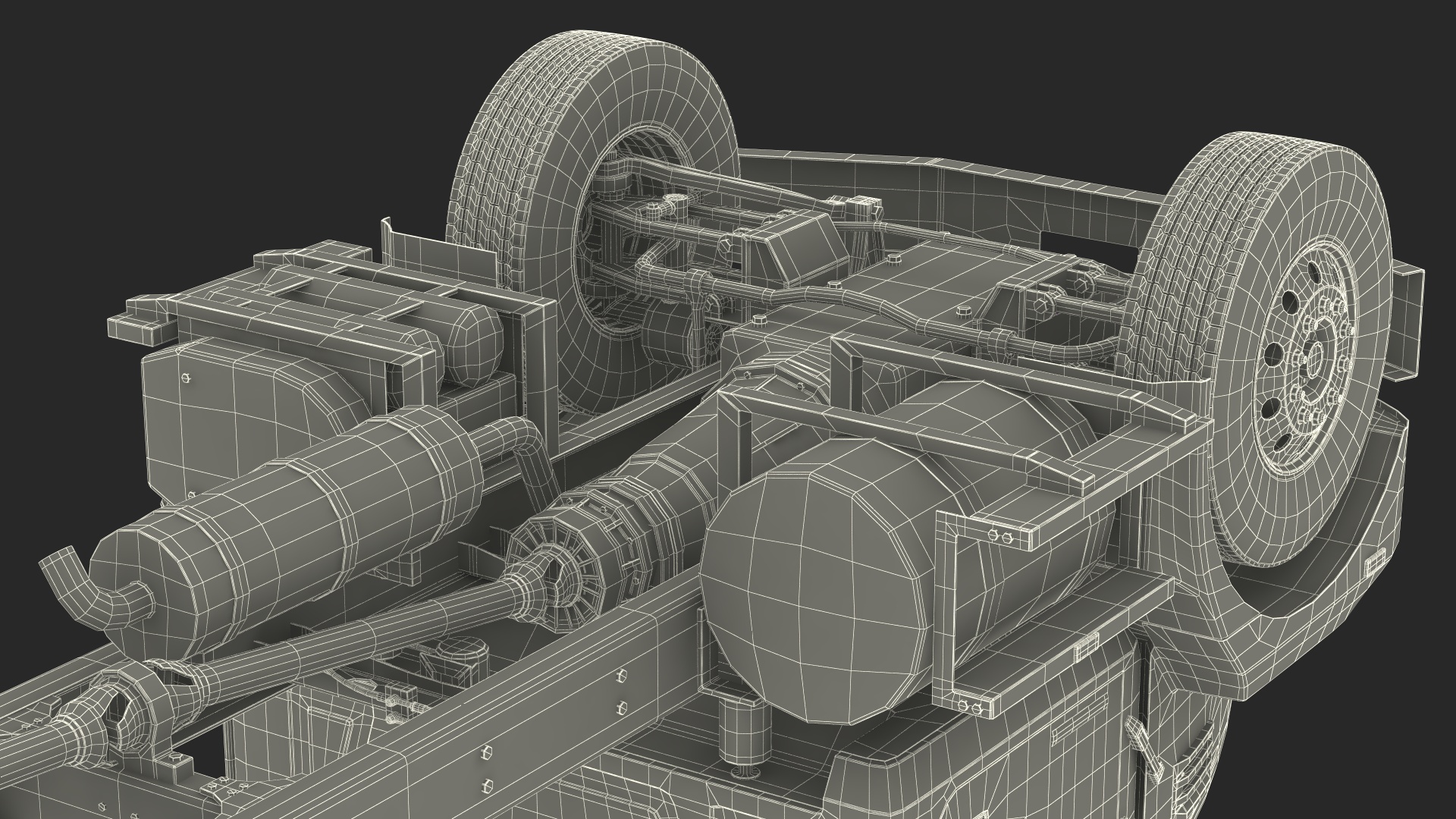 Medium-Duty Truck 3D