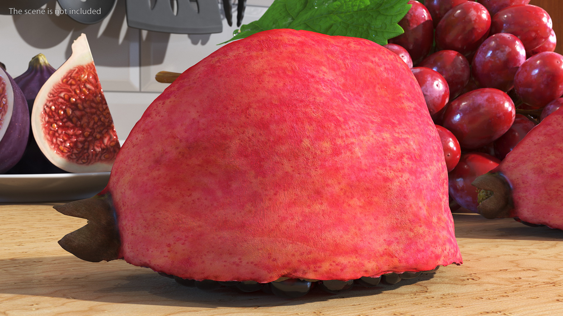 Slice Pomegranate 3D