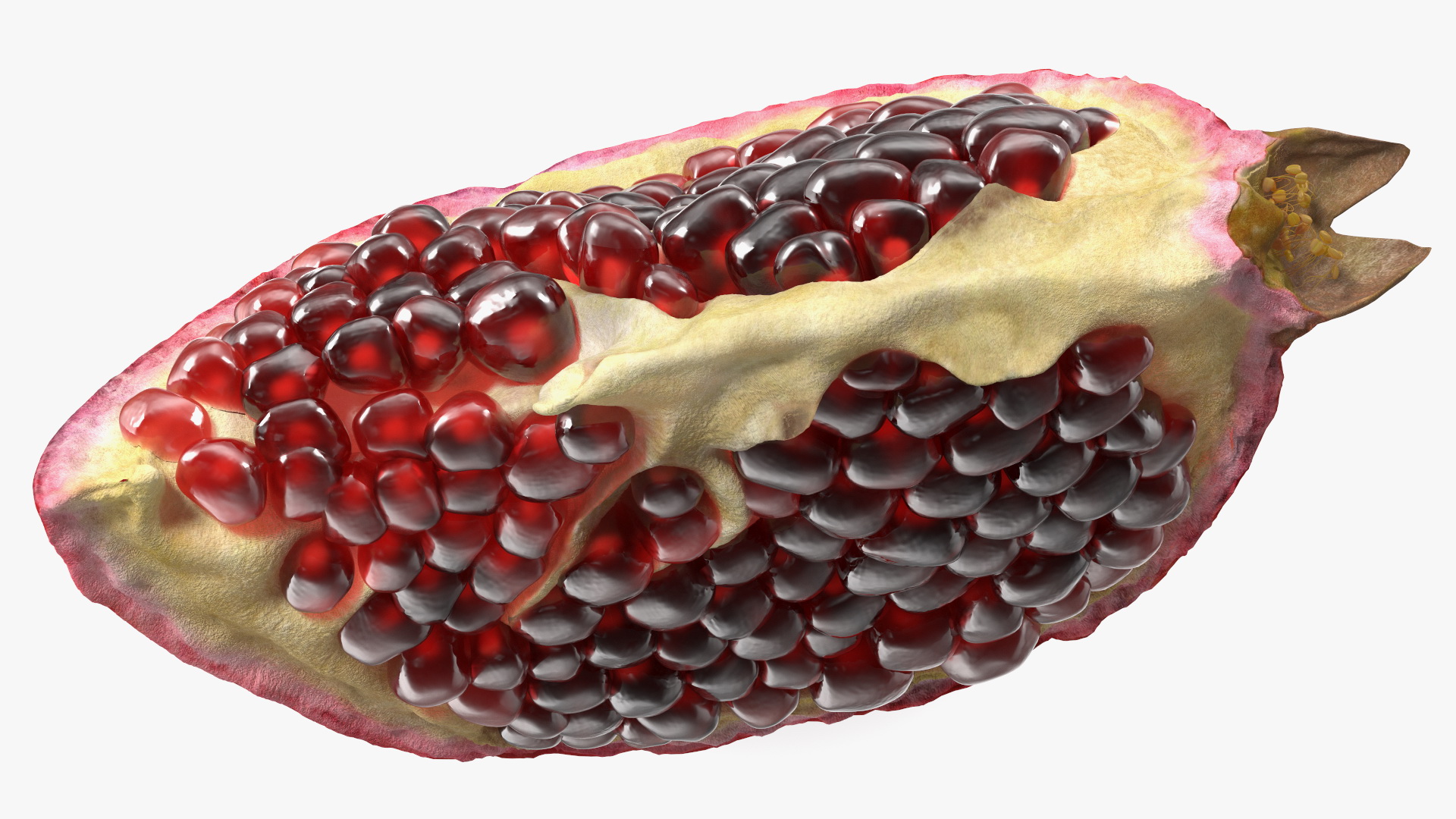 Slice Pomegranate 3D