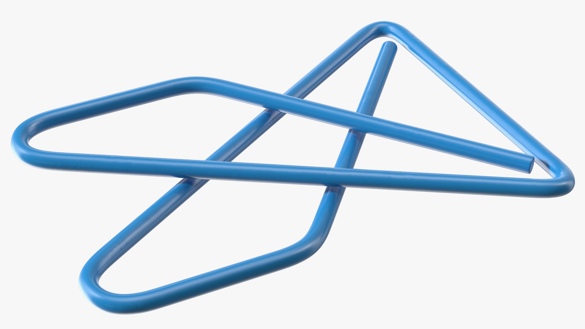 Paper Clip Butterfly Shape Color 3D