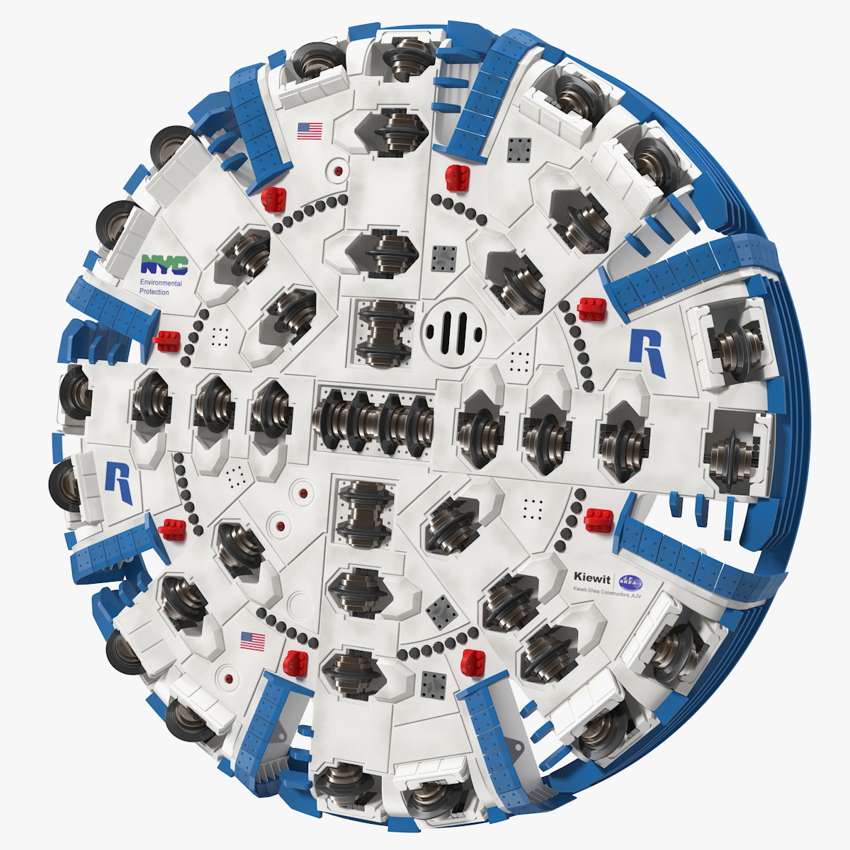 Cutterhead Tunnel Machine