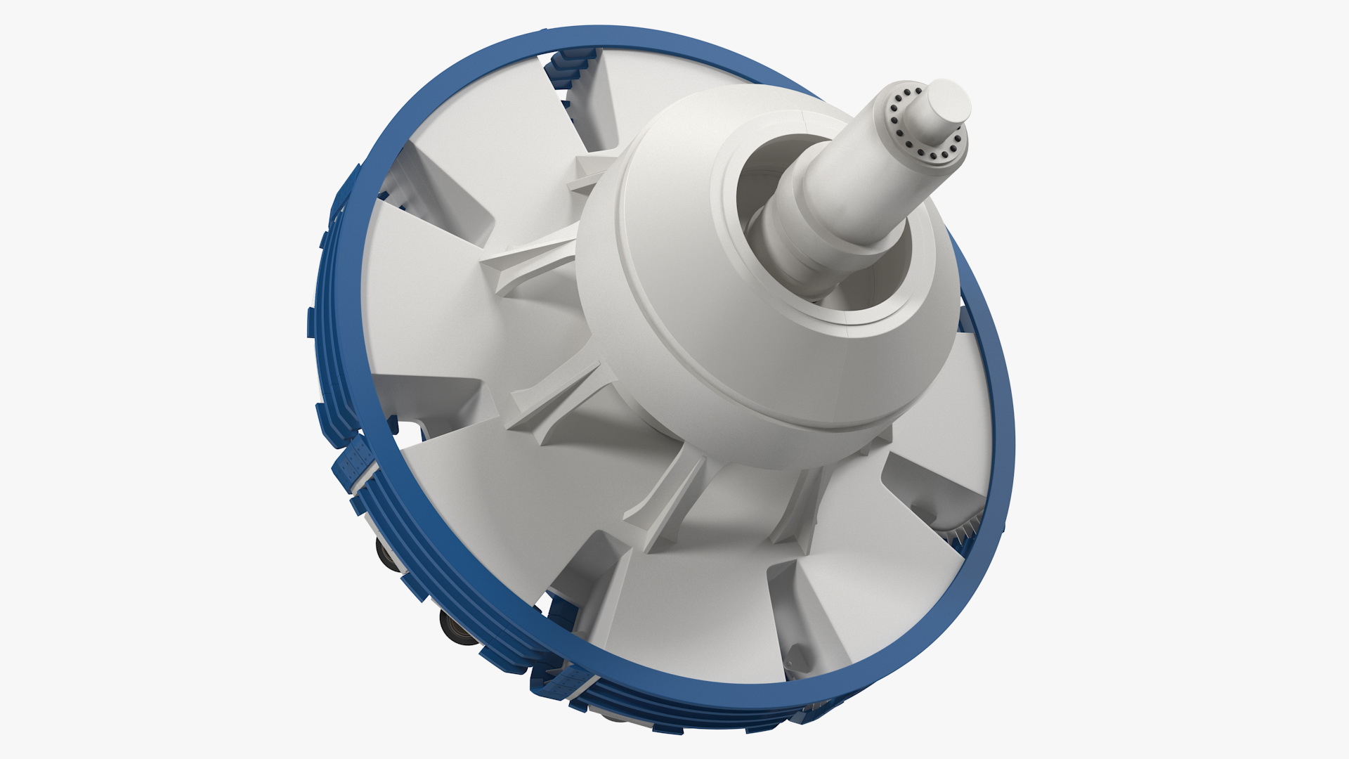 3D model Cutterhead Tunnel Machine