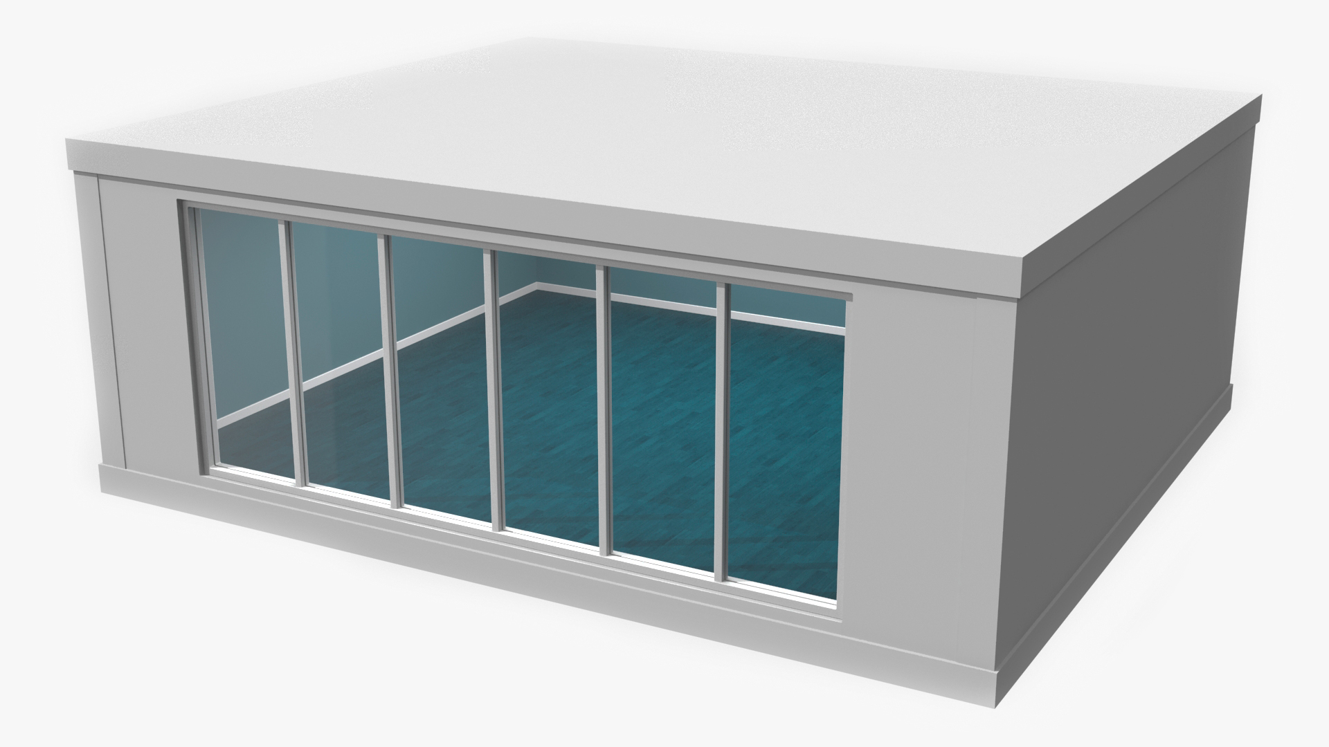 3D model Modern Meeting Room Empty