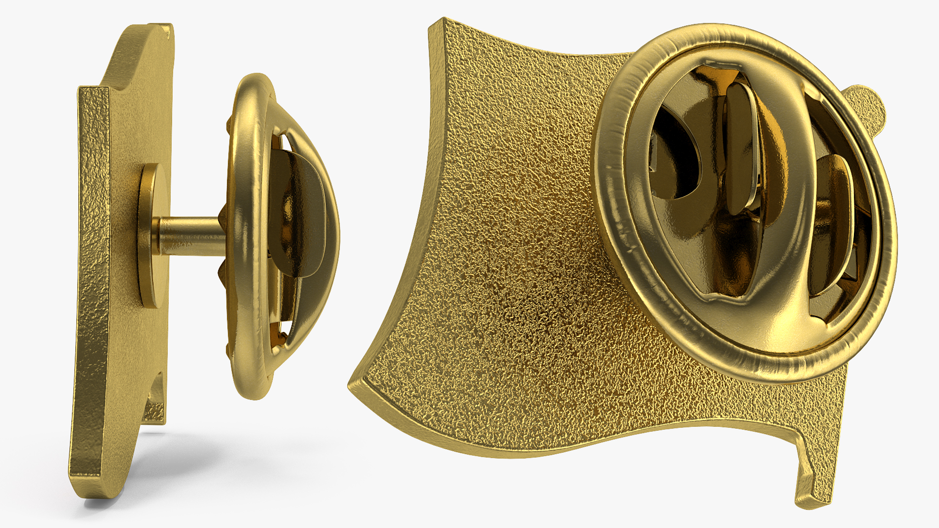 3D Russian Federation Lapel Pin model