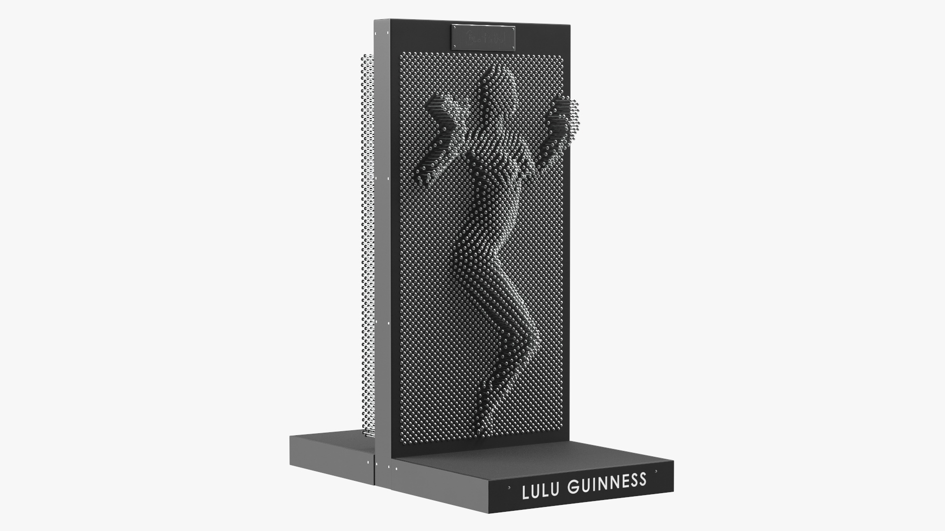 Giant Pin Art Woman 3D model