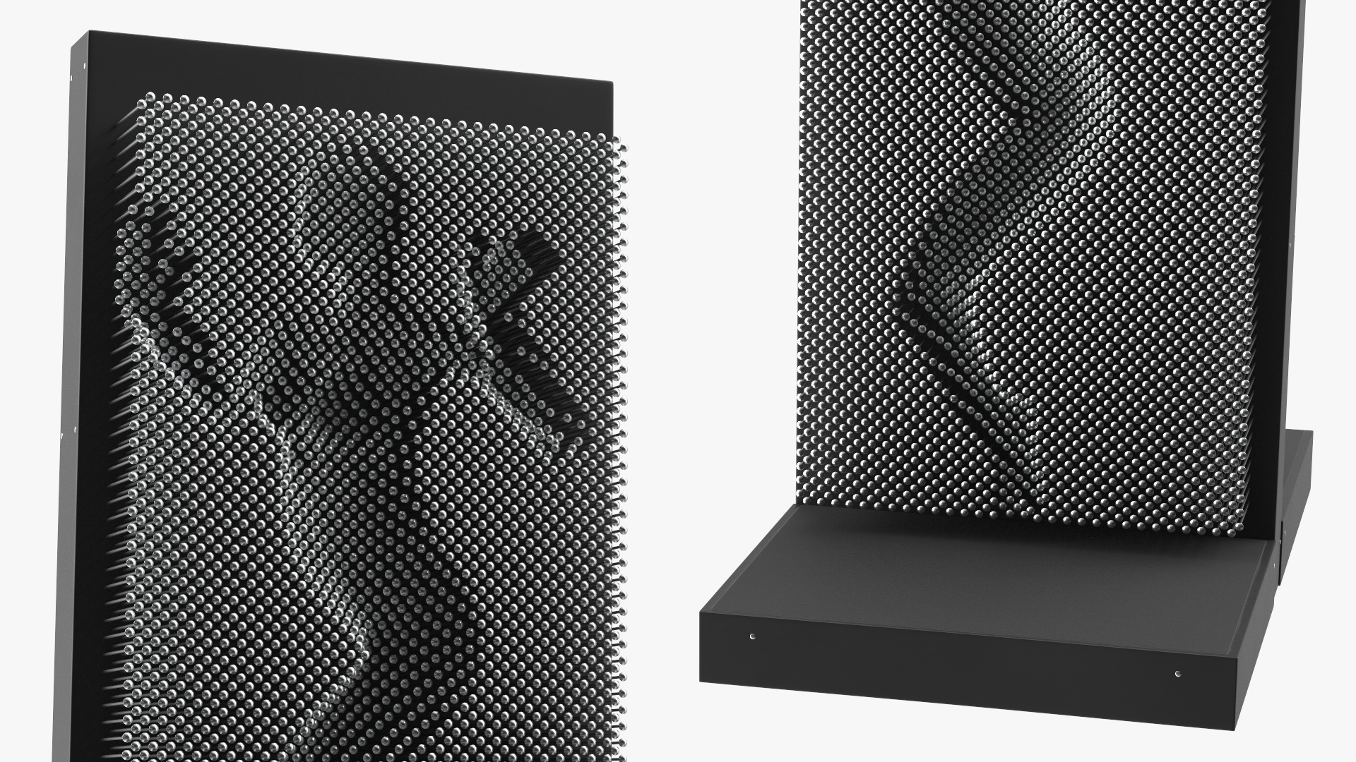 Giant Pin Art Woman 3D model