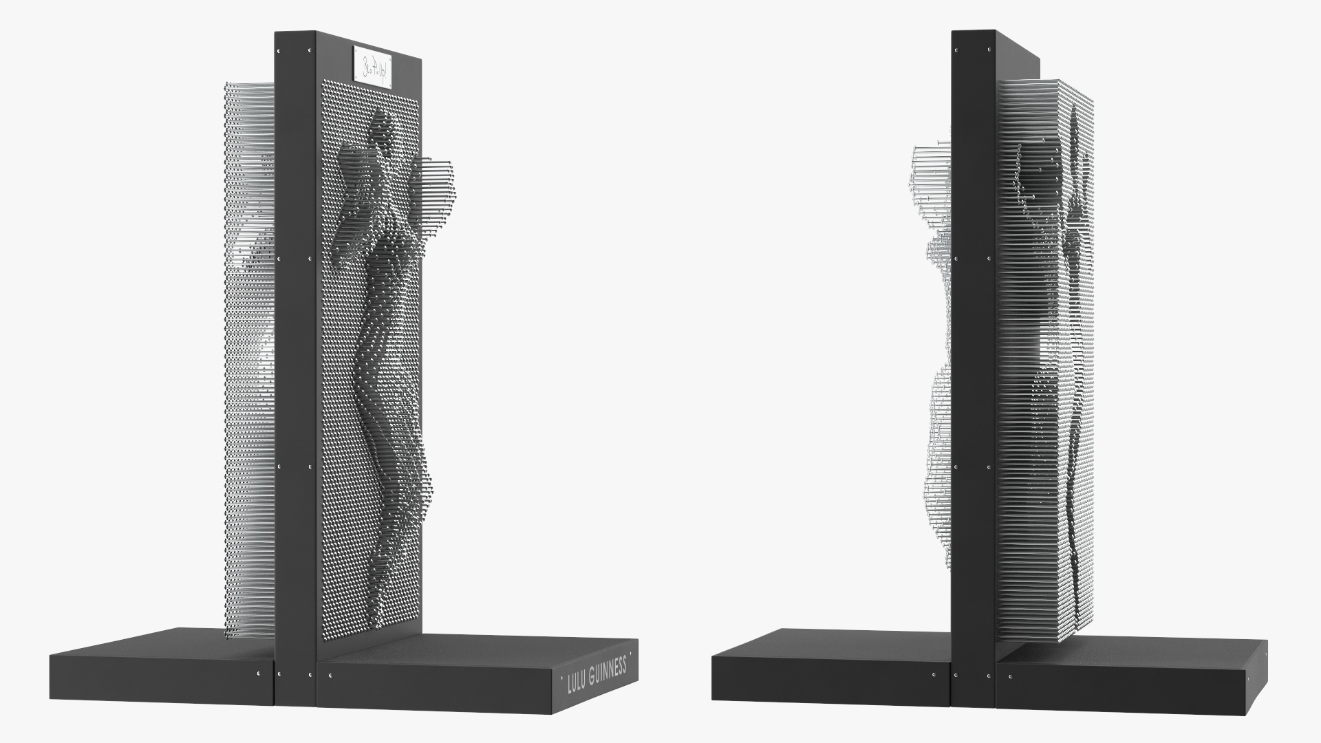 Giant Pin Art Woman 3D model