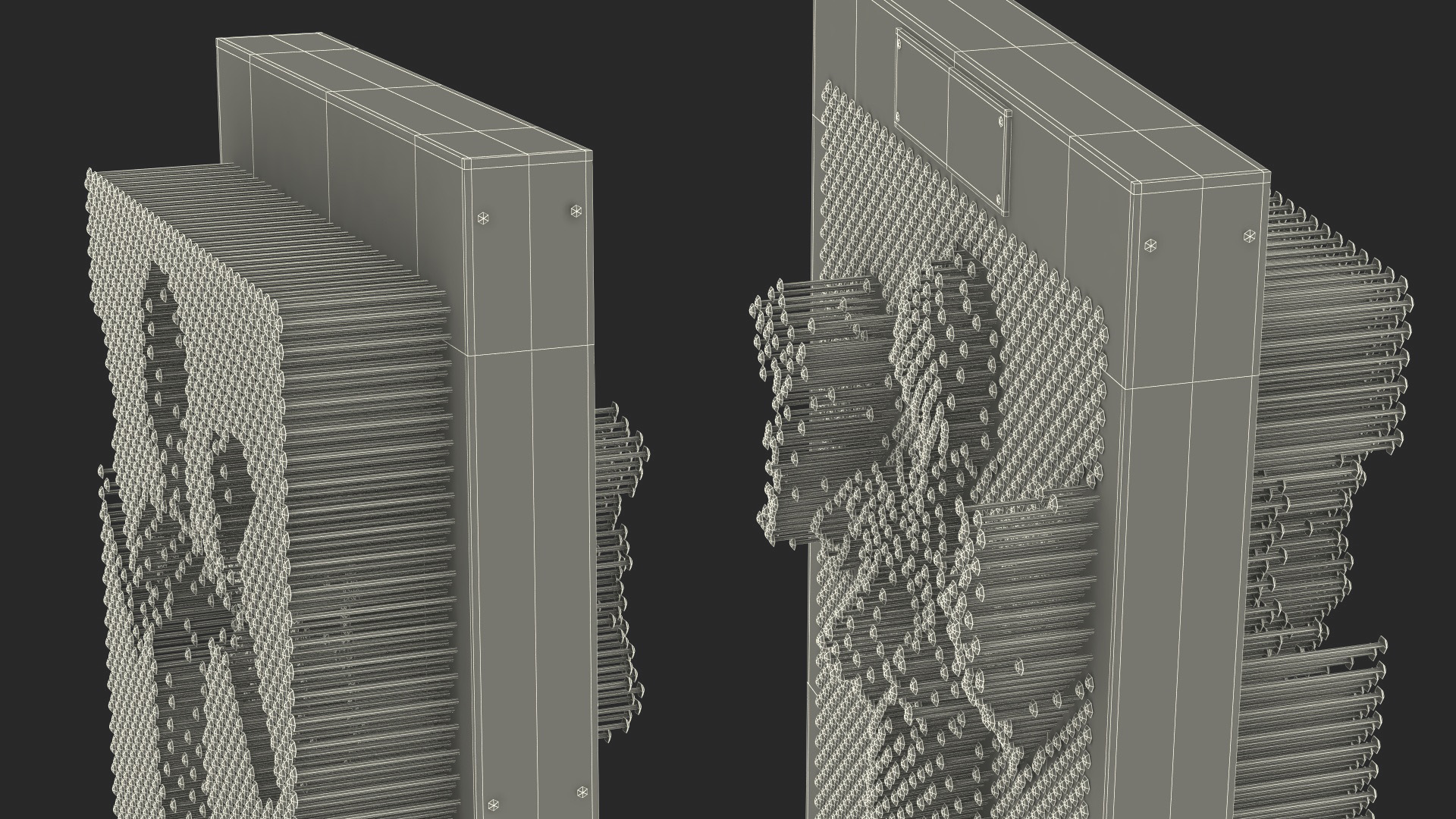 Giant Pin Art Woman 3D model