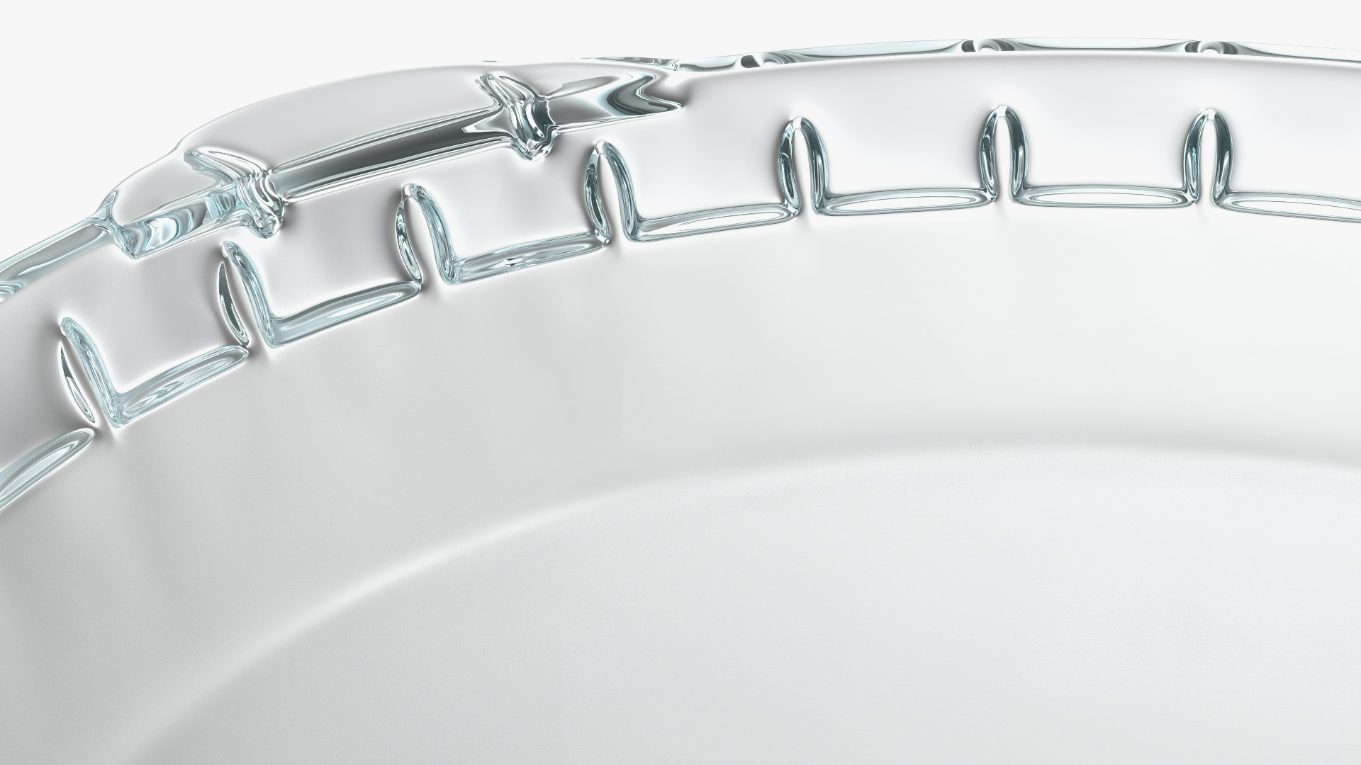 3D Glass Plate