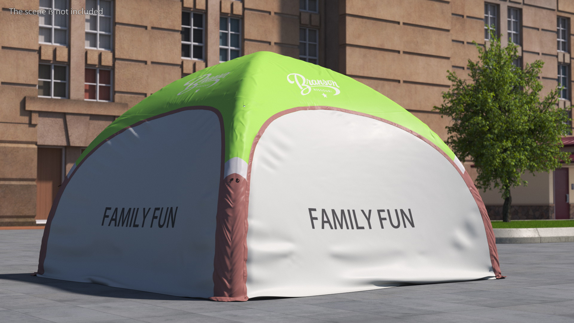 3D Inflatable Shelter Branson