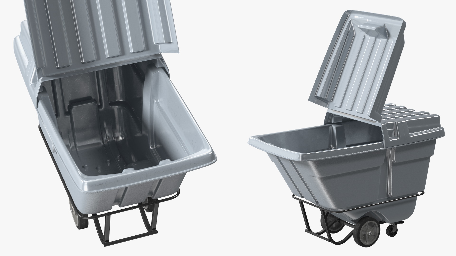 Utility Uline Tilt Truck Gray 3D model