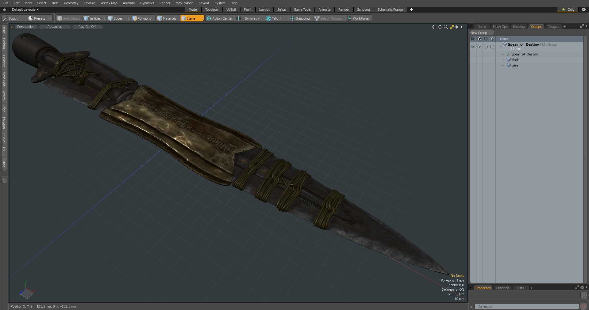 3D Spear of Destiny