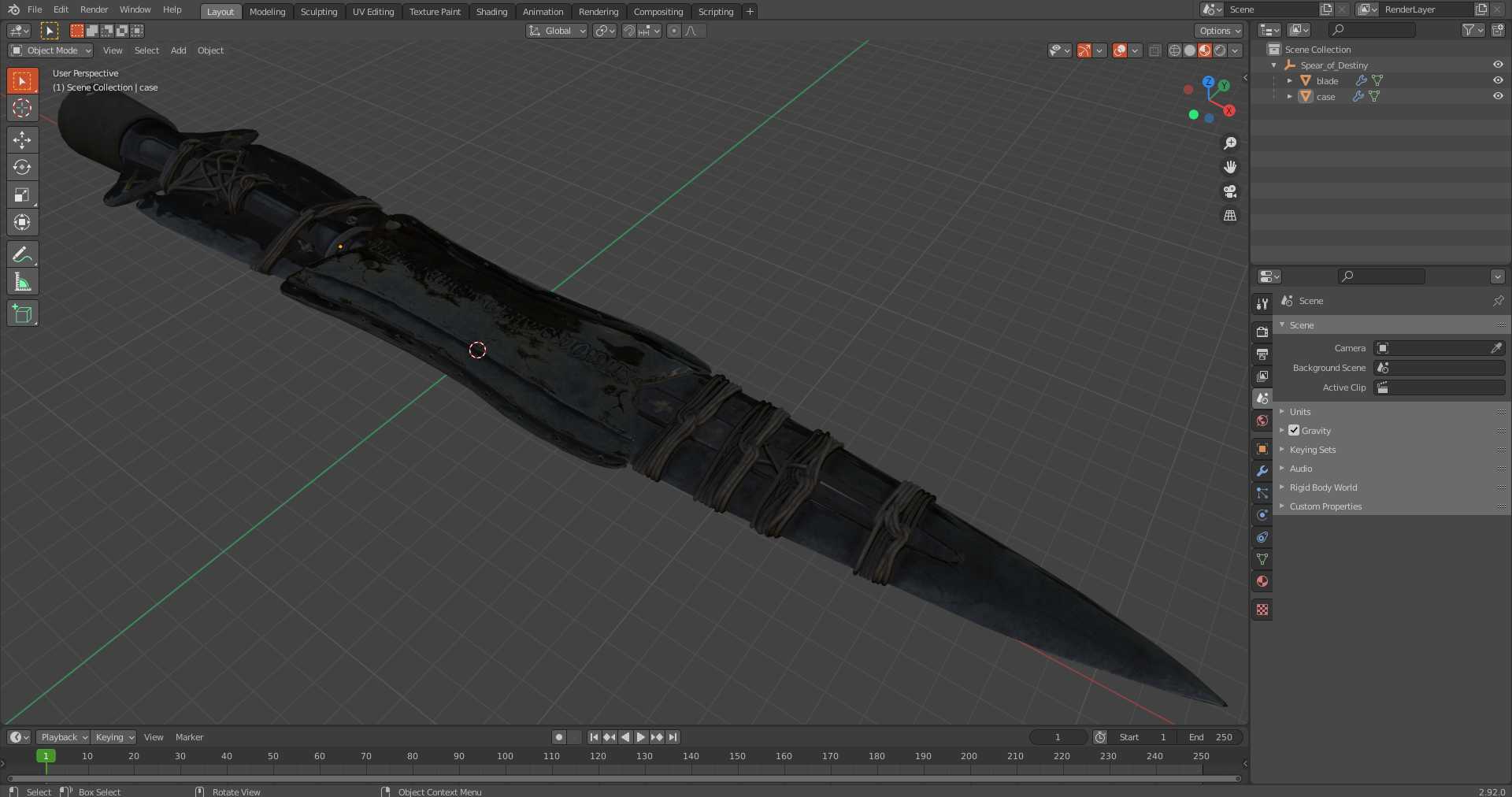 3D Spear of Destiny