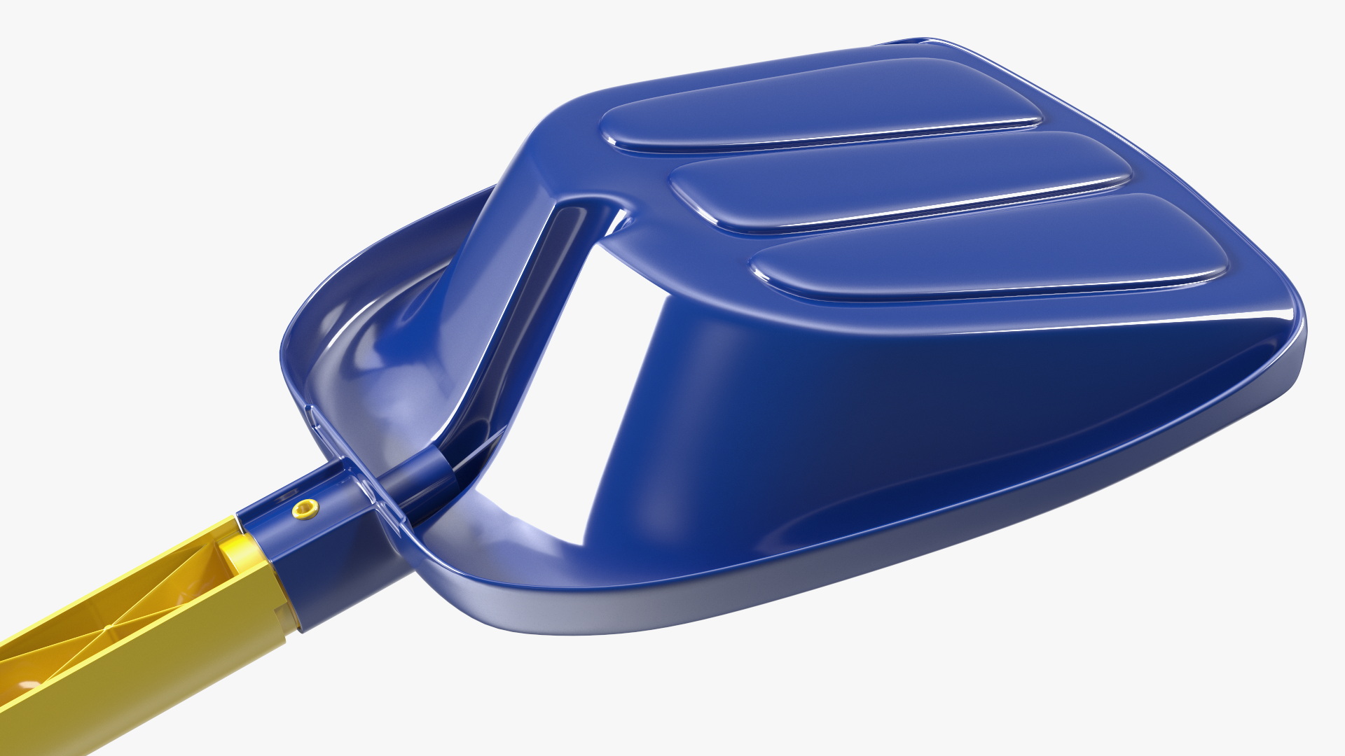 3D Plastic Beach Shovel Multicolored model