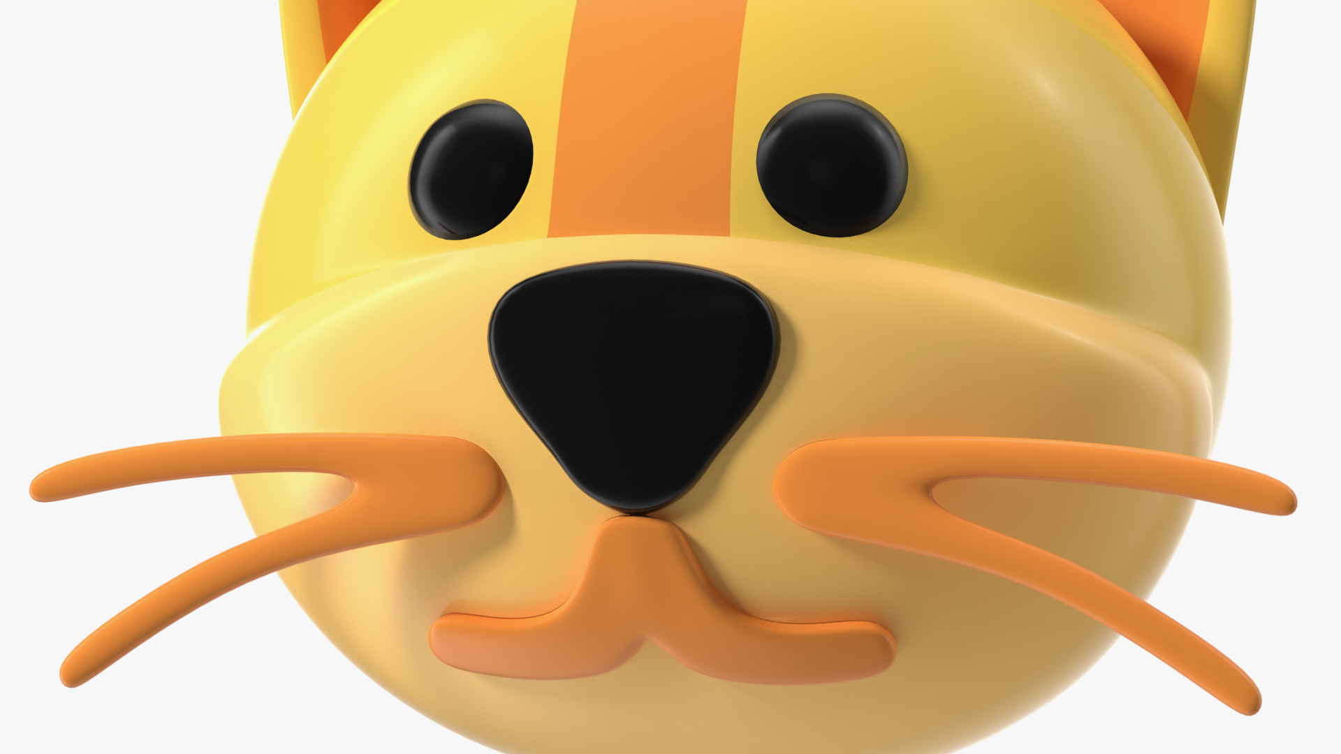 Cat Face Emoji 3D model