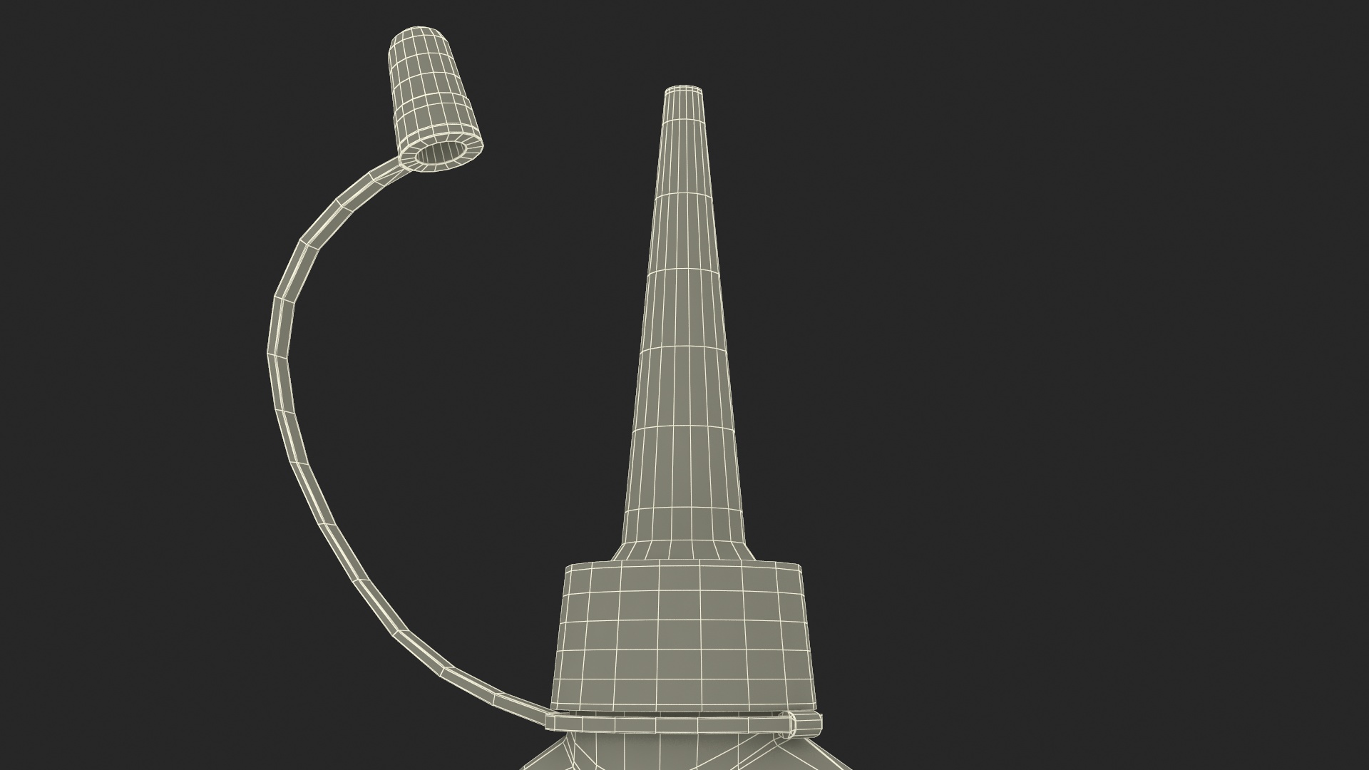 3D model Old Oiler Can Opened