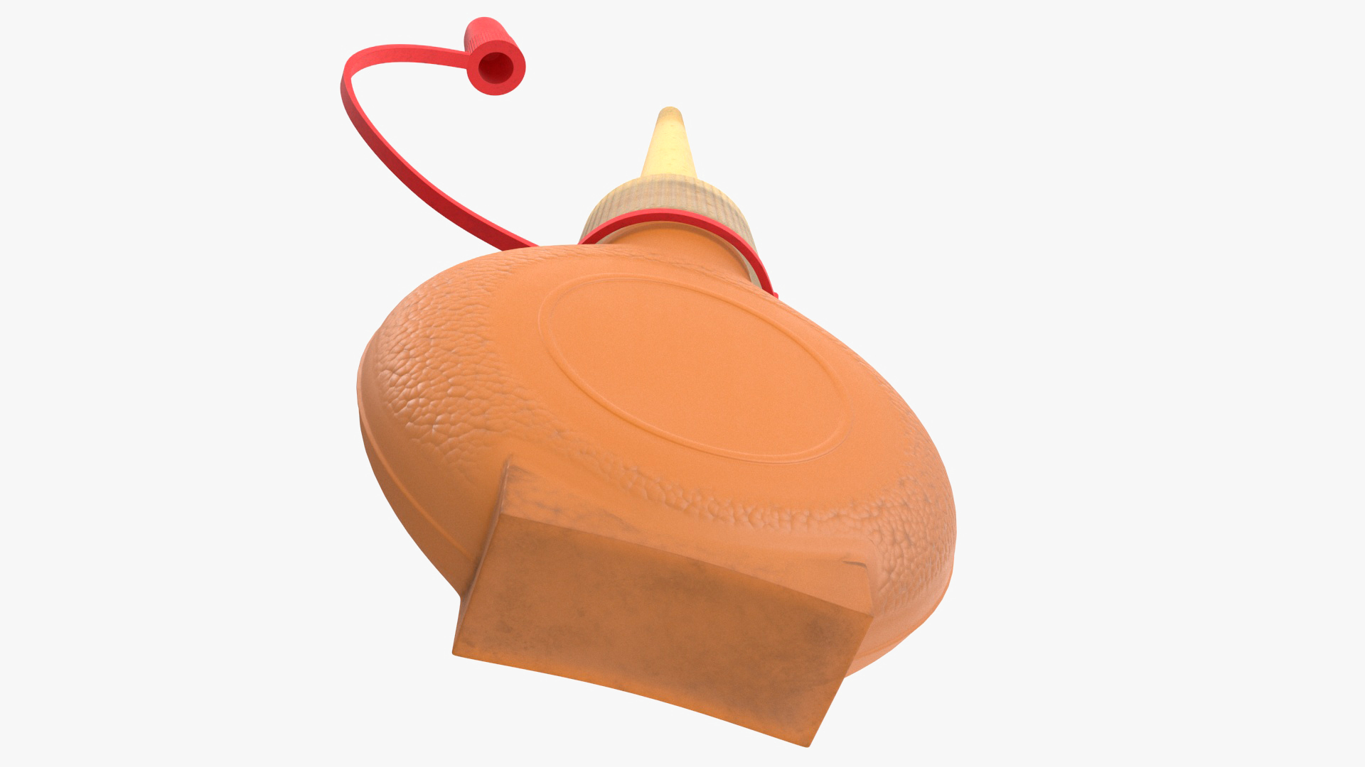 3D model Old Oiler Can Opened