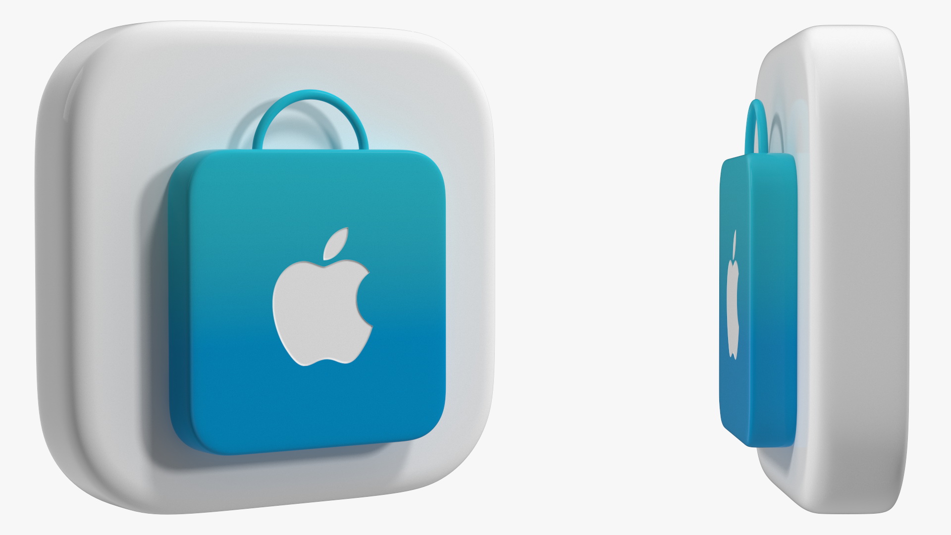 iPhone iOS Apple Store Icon 3D
