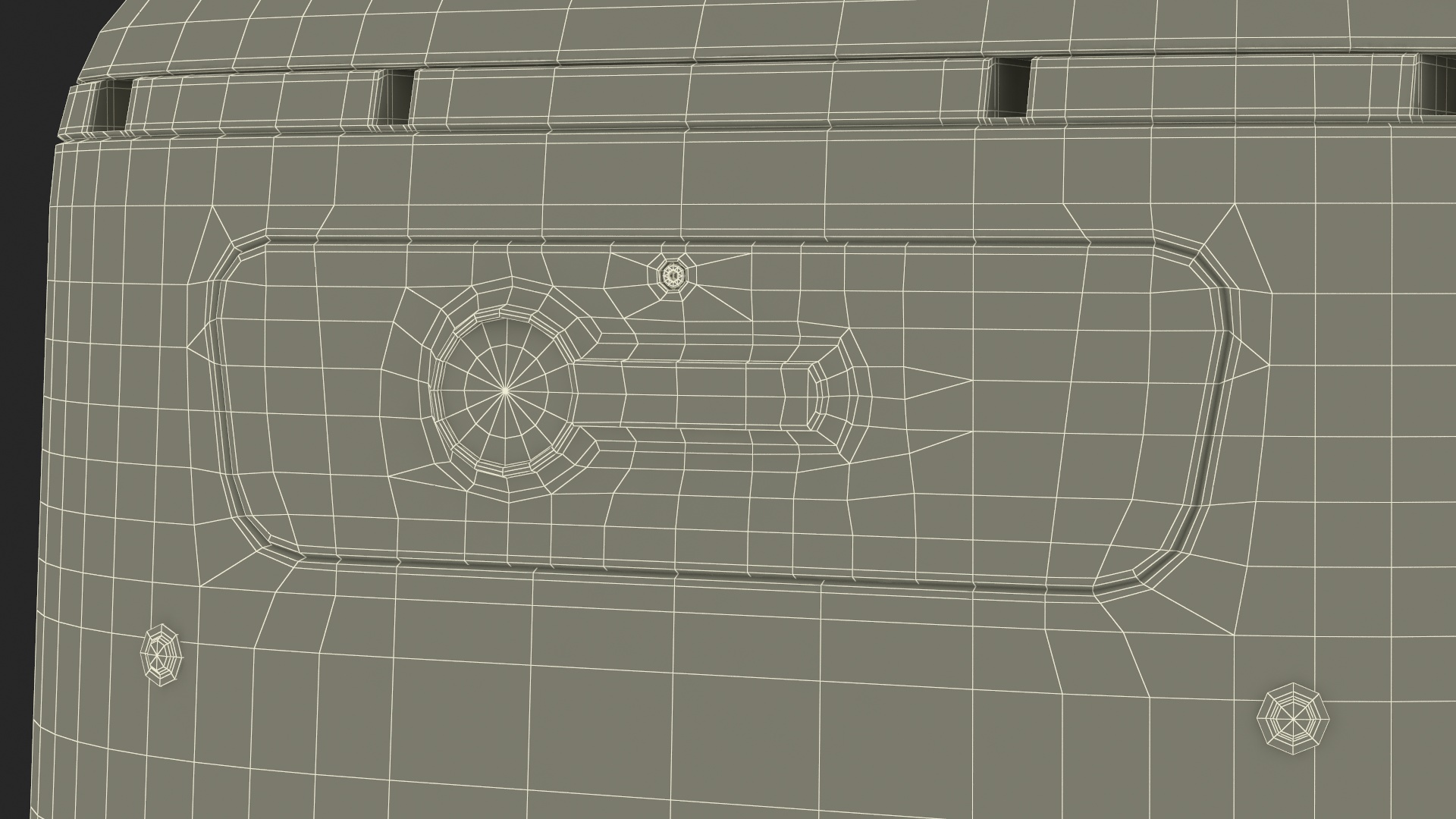 3D Kiwibot Delivery Robot Black in Sleep Rigged for Maya model