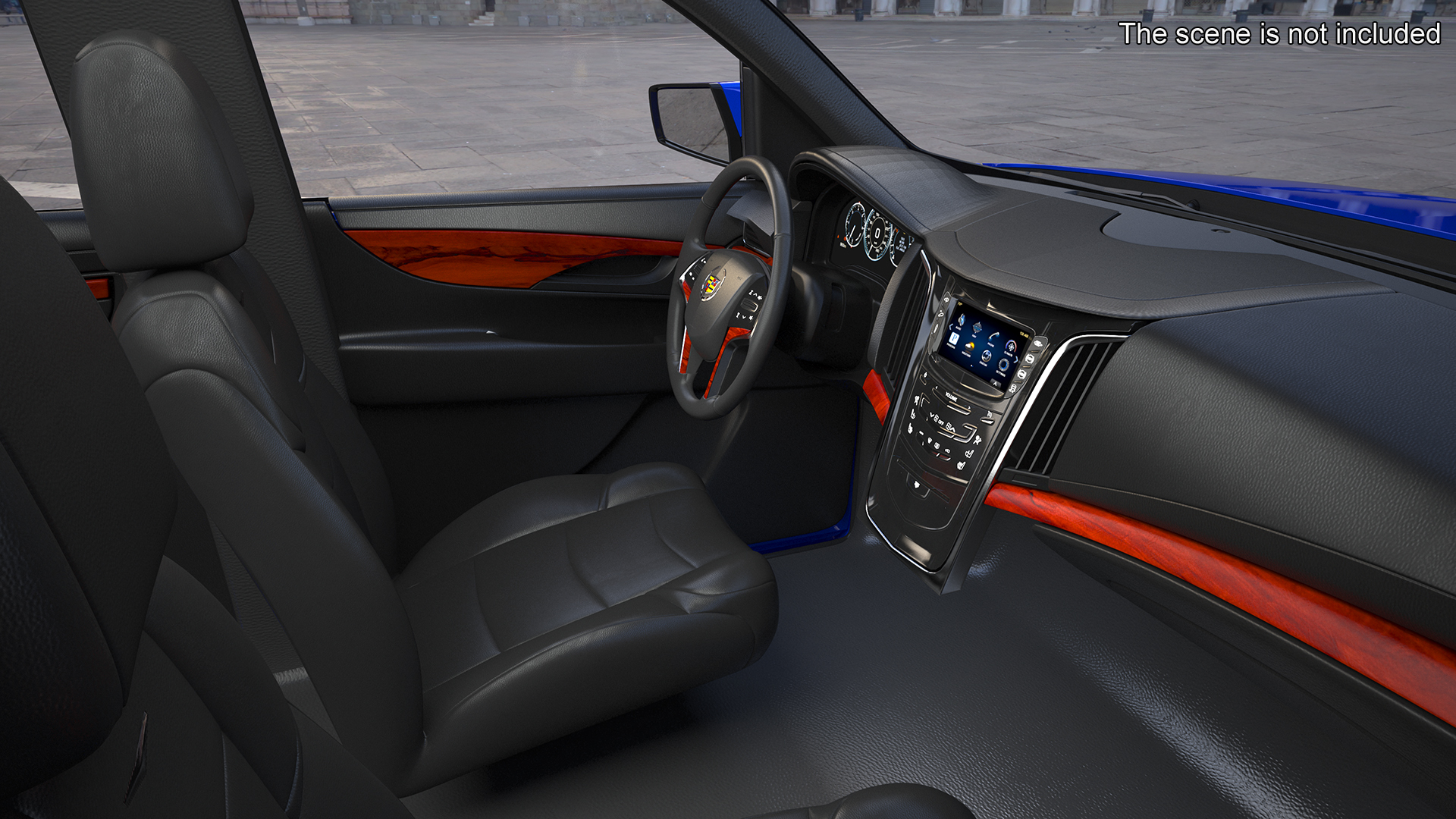 Cadillac Escalade SUV Simple Interior 3D