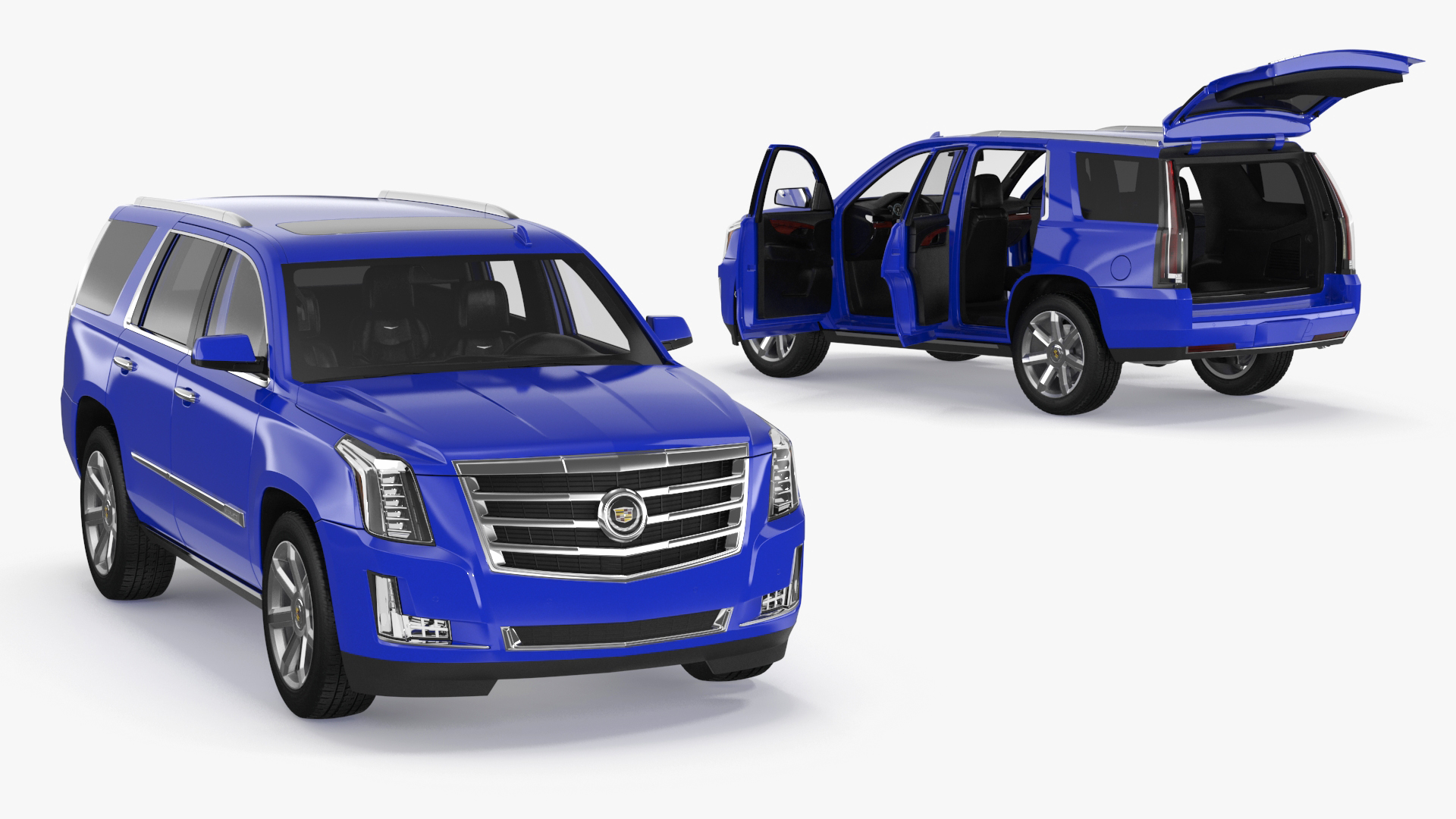 Cadillac Escalade SUV Simple Interior 3D