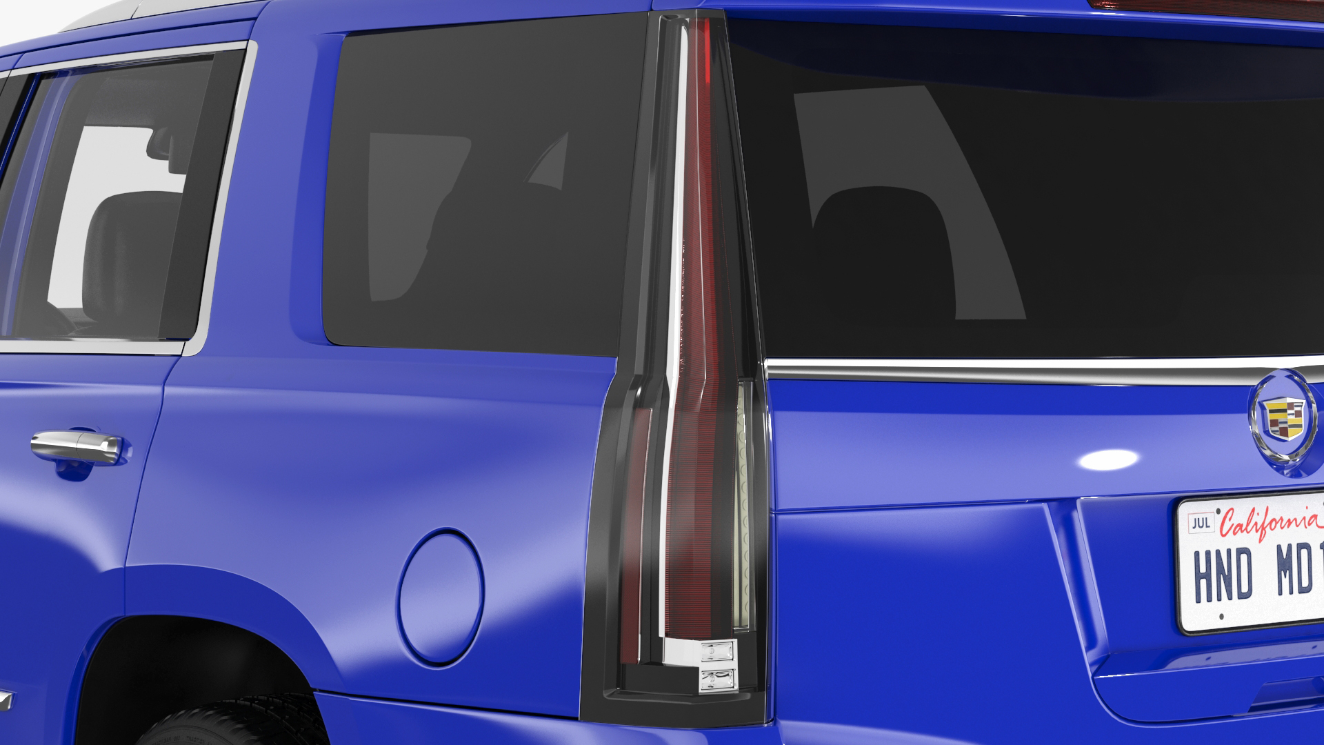 Cadillac Escalade SUV Simple Interior 3D