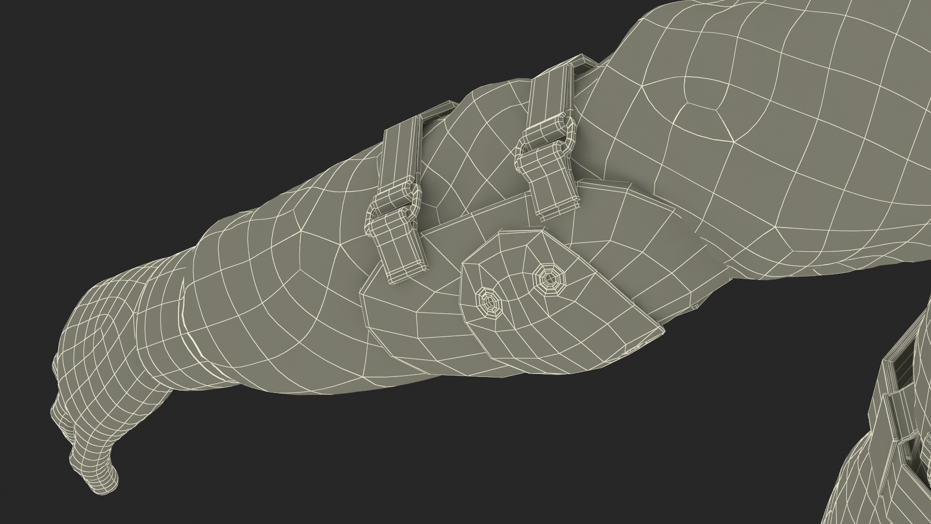Tactical SWAT Officer Rigged for Maya 3D