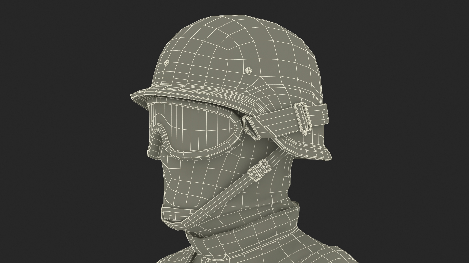 Tactical SWAT Officer Rigged for Maya 3D