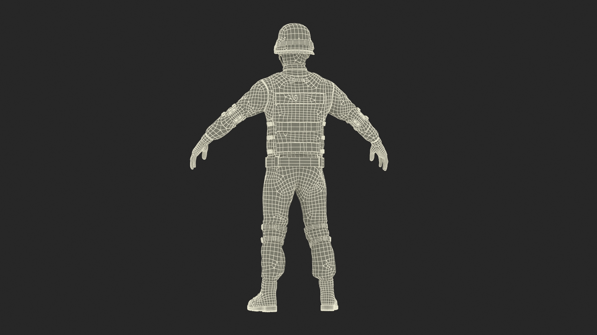 Tactical SWAT Officer Rigged for Maya 3D