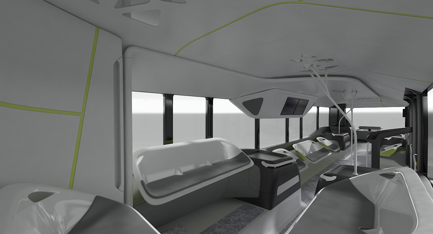 Mercedes Future Bus 3D model