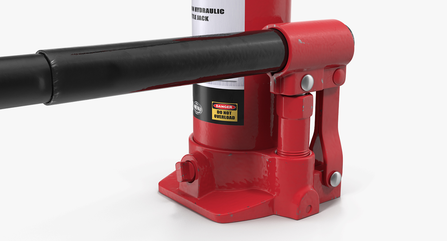 3D Hydraulic Bottle Jack