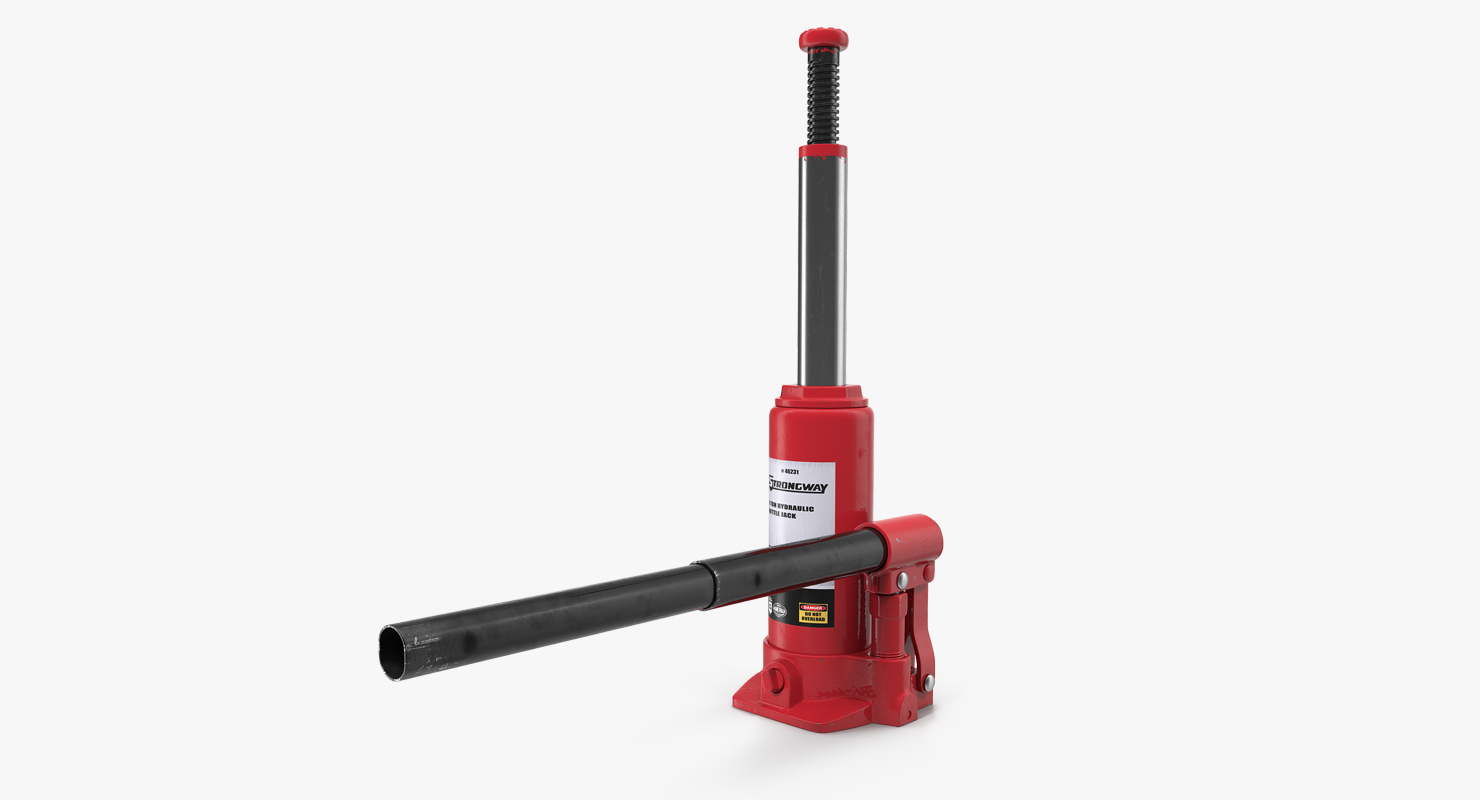 3D Hydraulic Bottle Jack