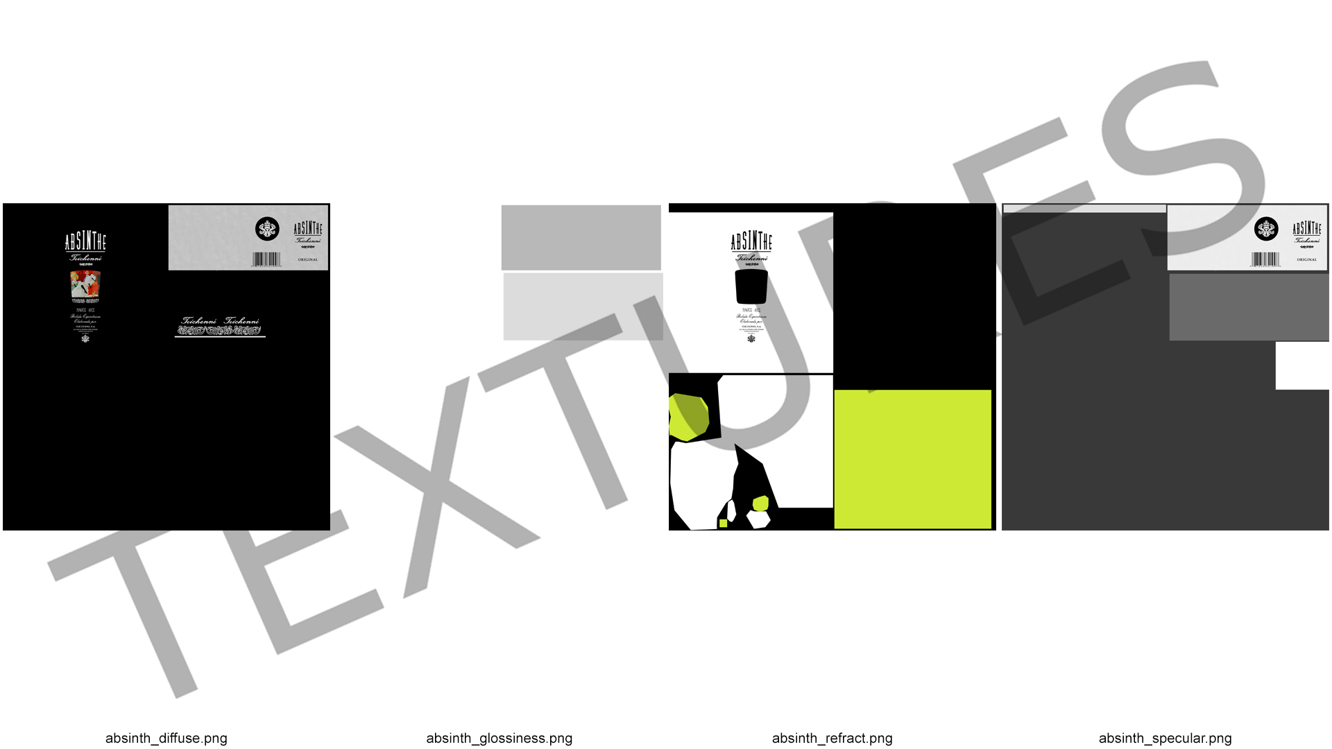 Teichenne Absinthe Green 3D model