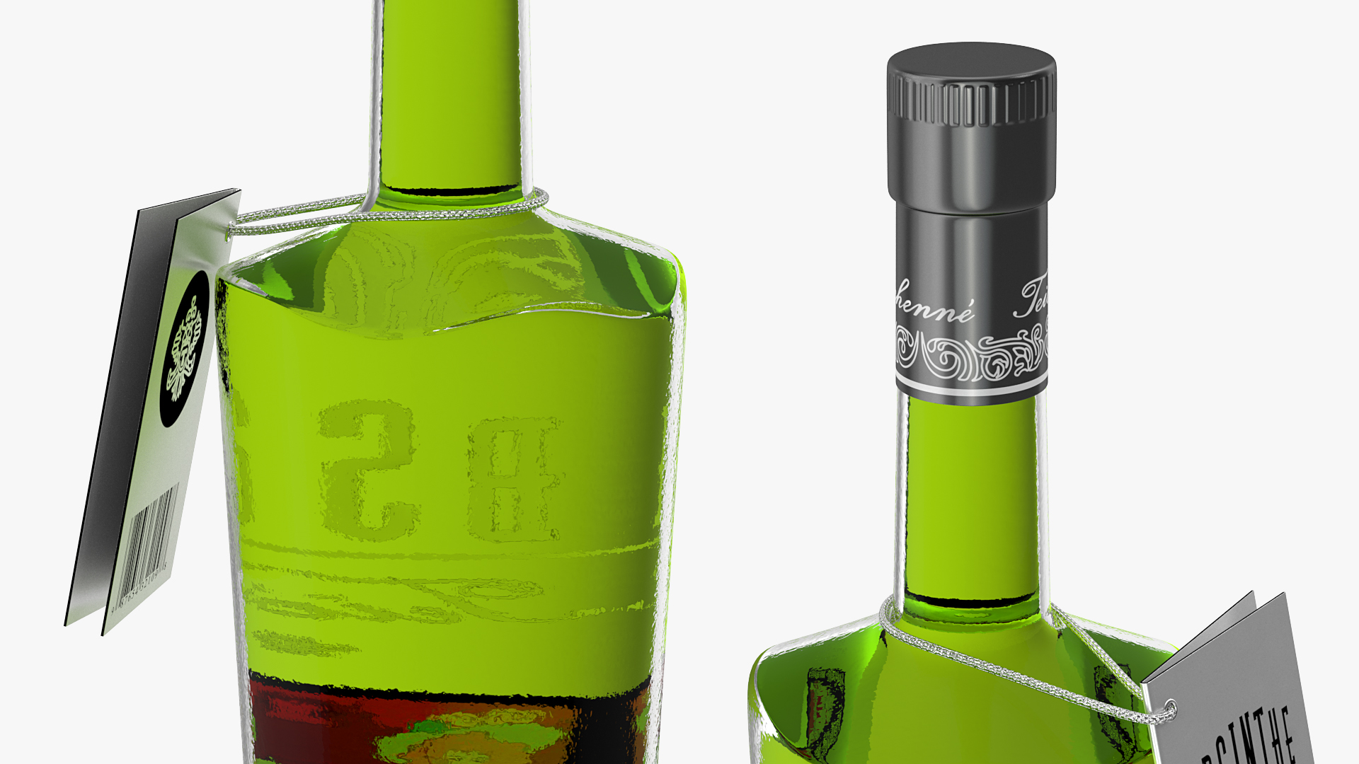 Teichenne Absinthe Green 3D model