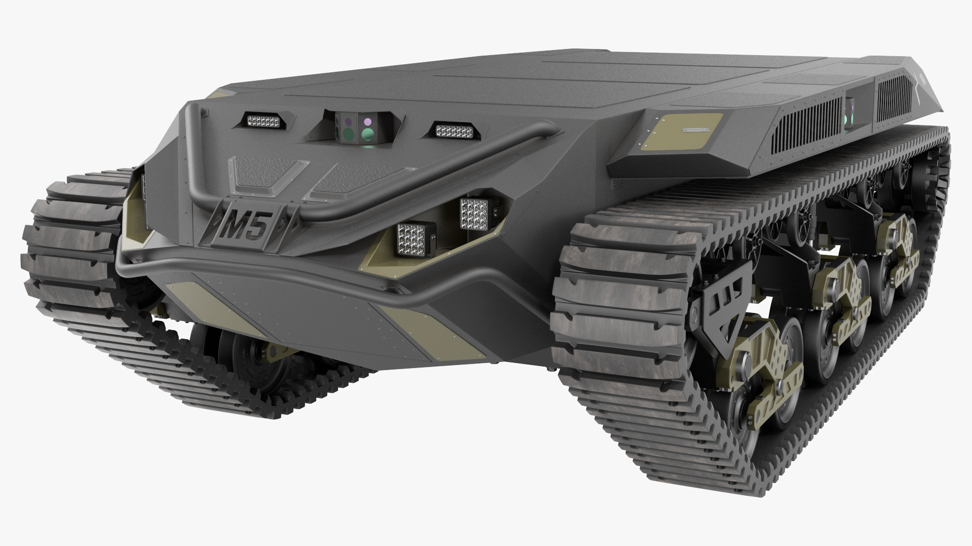 Ripsaw M5 Robotic Combat Vehicle 3D