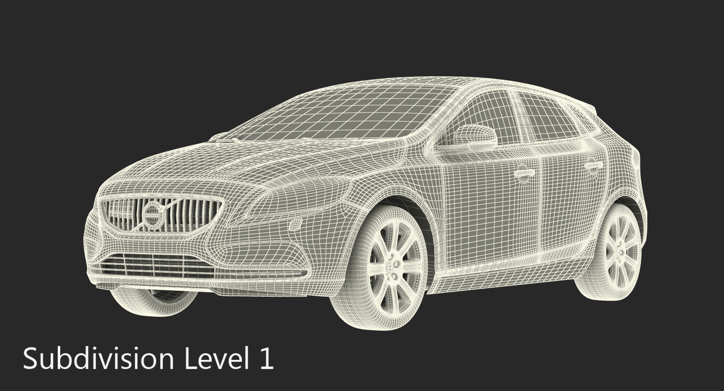 Volvo V40 Hatchback 3D model