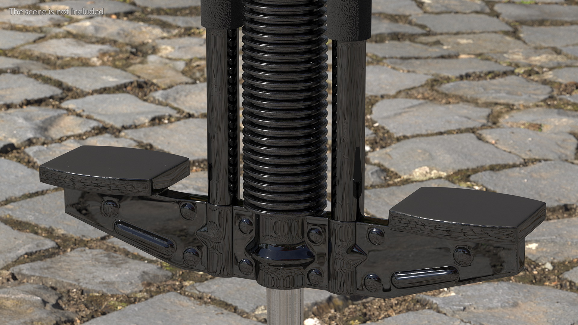 3D Flybar Night Master Pogo Stick Black
