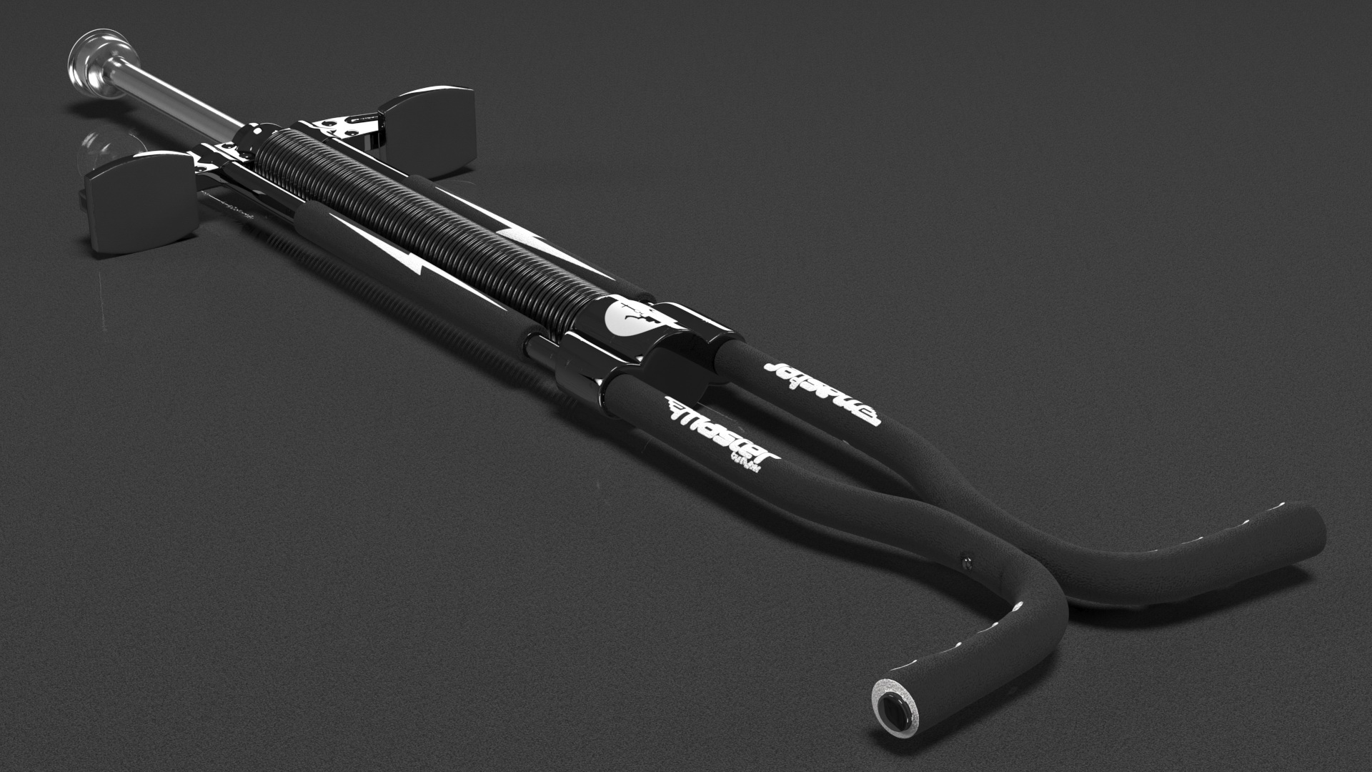3D Flybar Night Master Pogo Stick Black