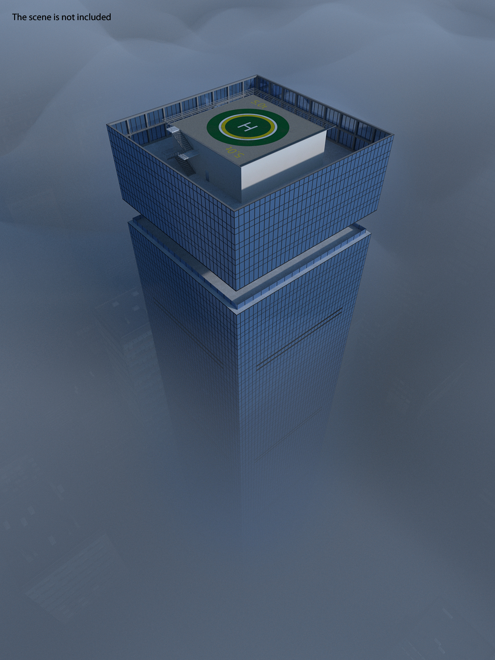3D model Skyscraper