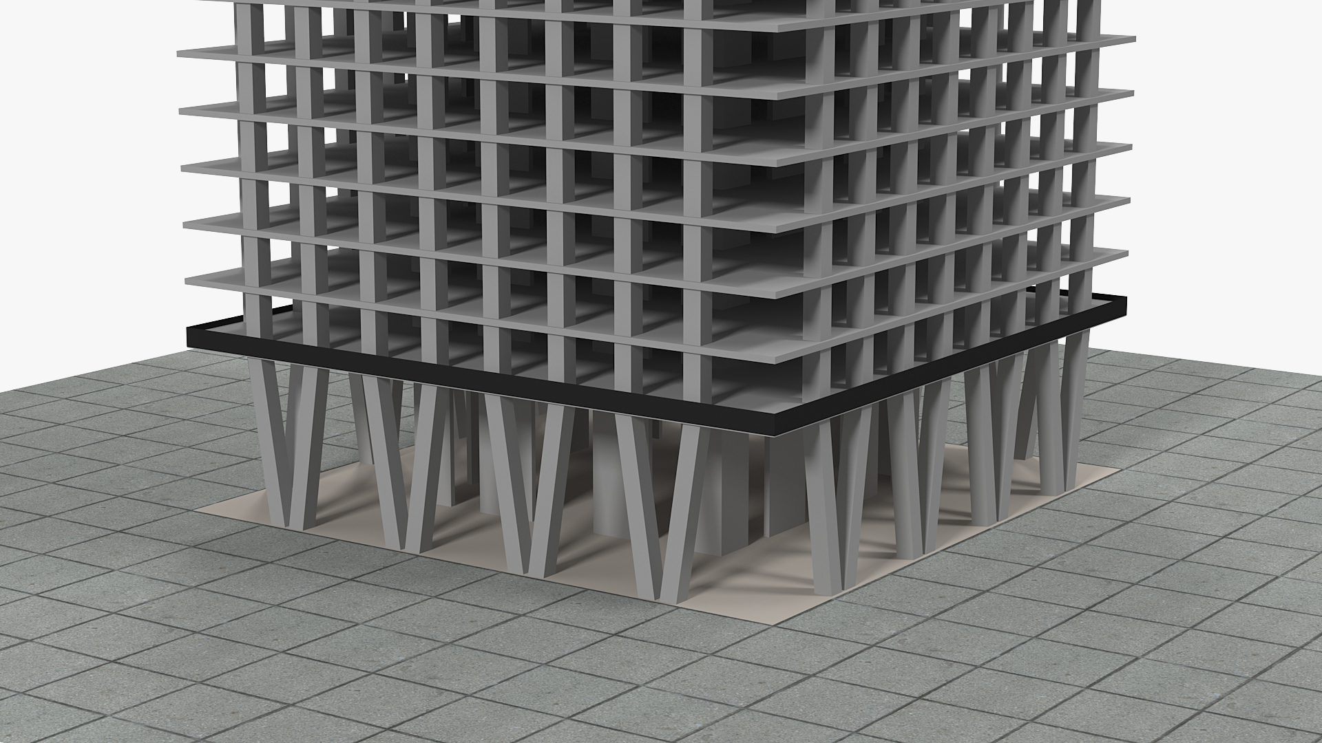 3D model Skyscraper