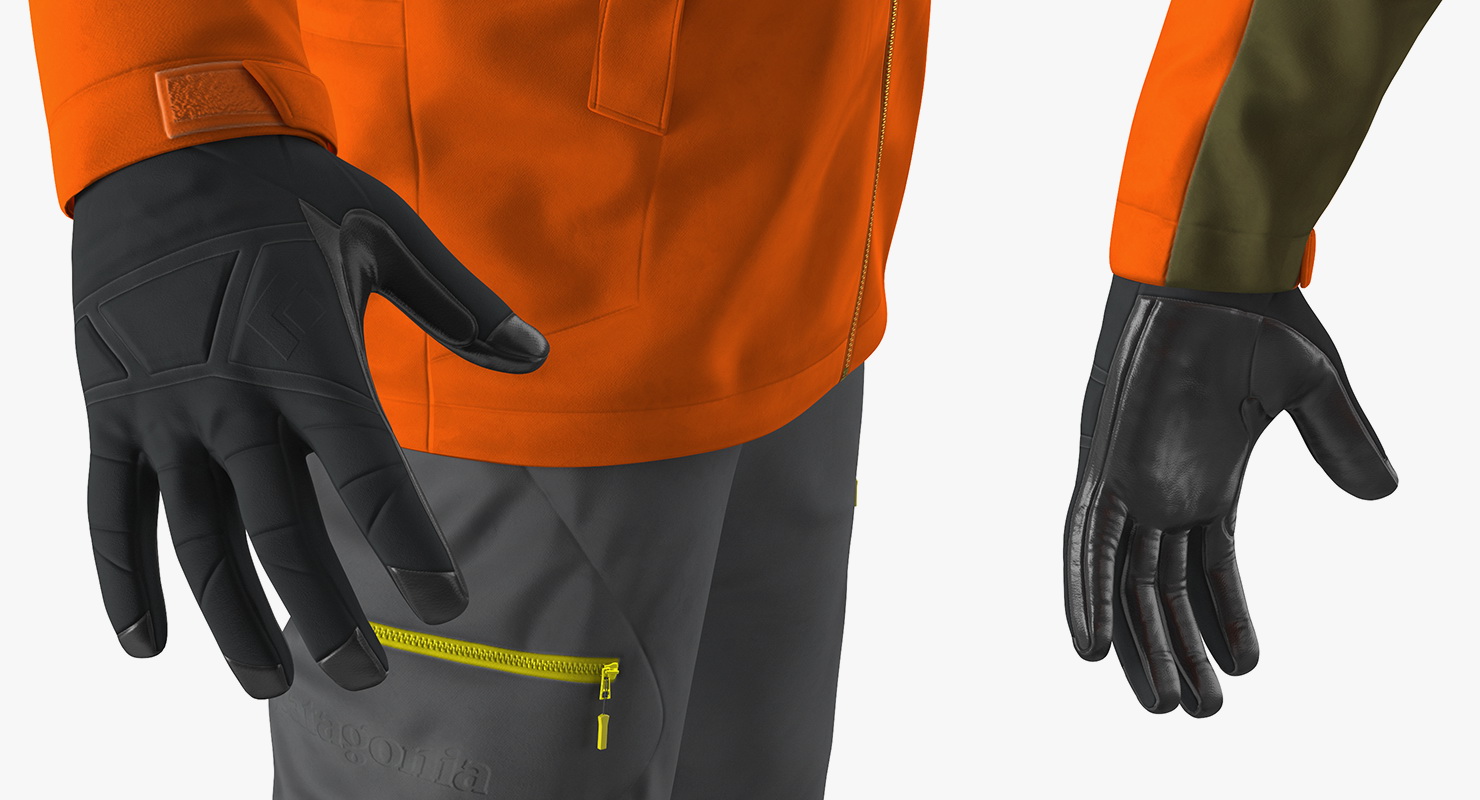 Snowboarder Generic 3D model