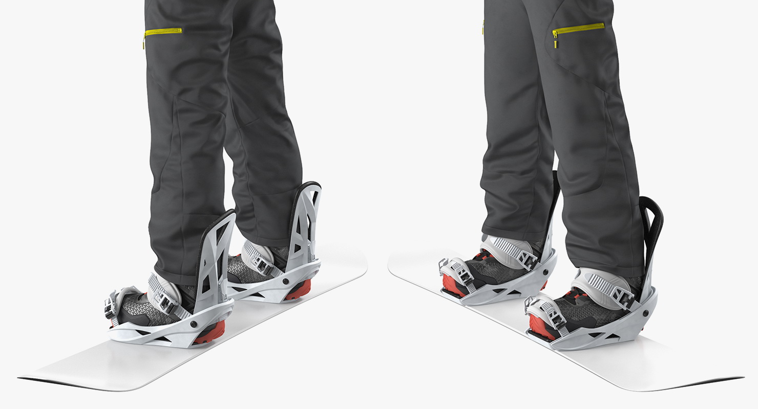 Snowboarder Generic 3D model