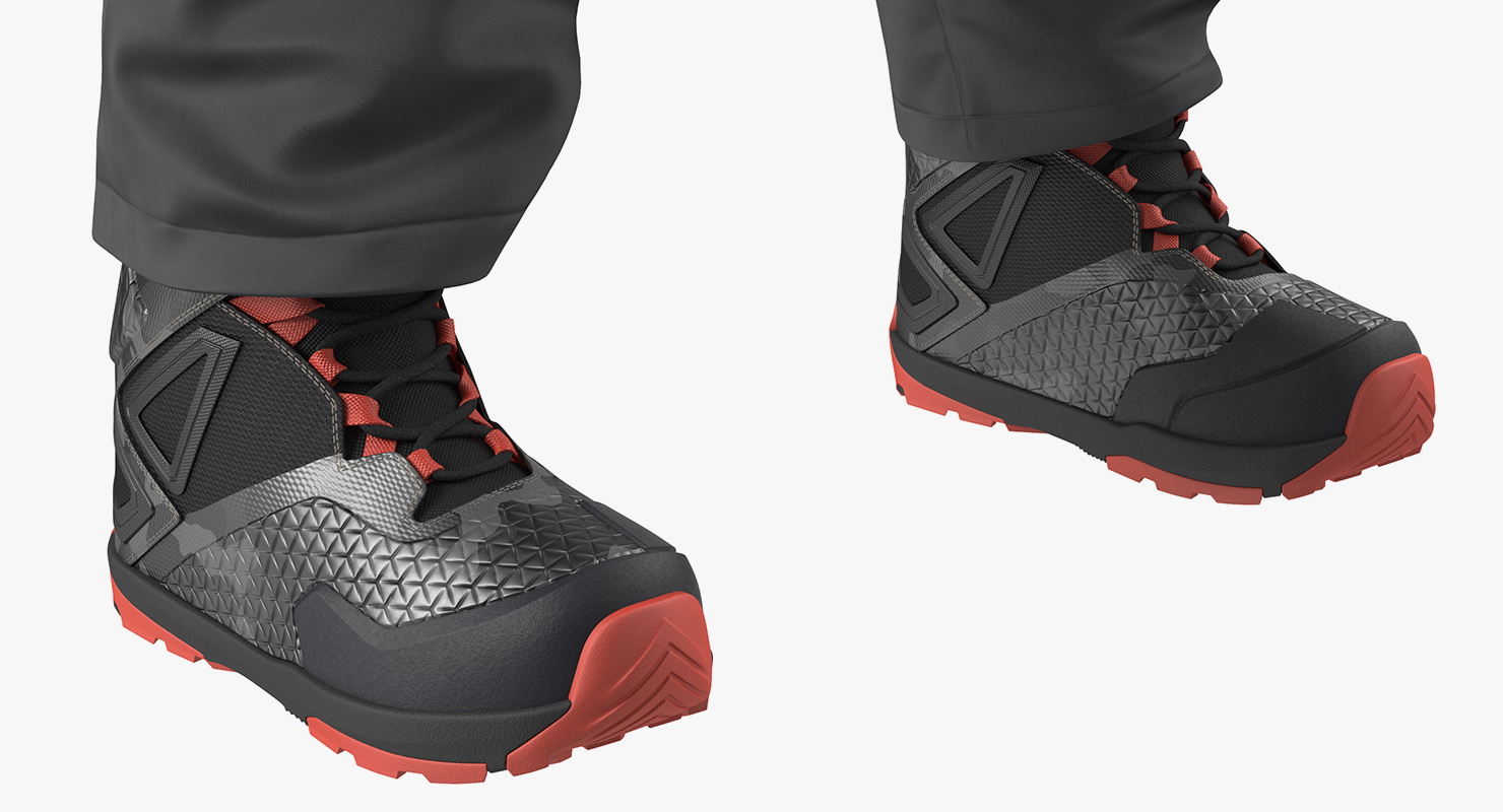 Snowboarder Generic 3D model
