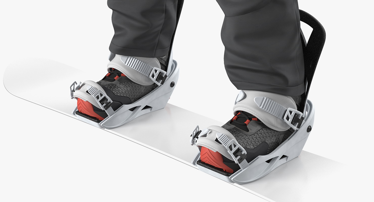 Snowboarder Generic 3D model