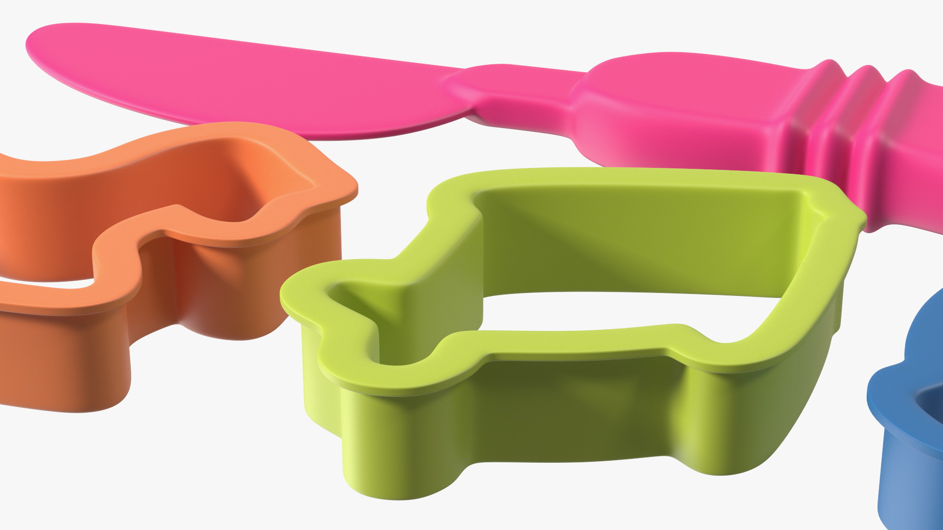 3D Kids Mold Tools for Modeling Clay model