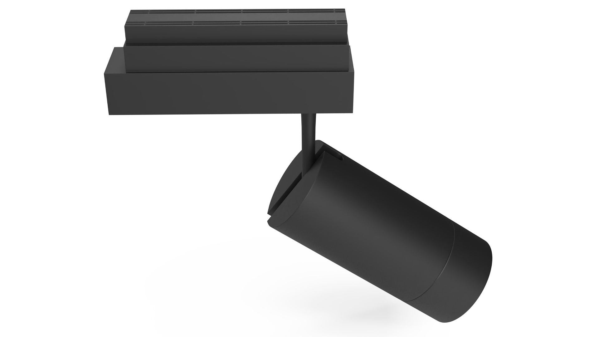 Cylinder LED Track Light Head 3D model